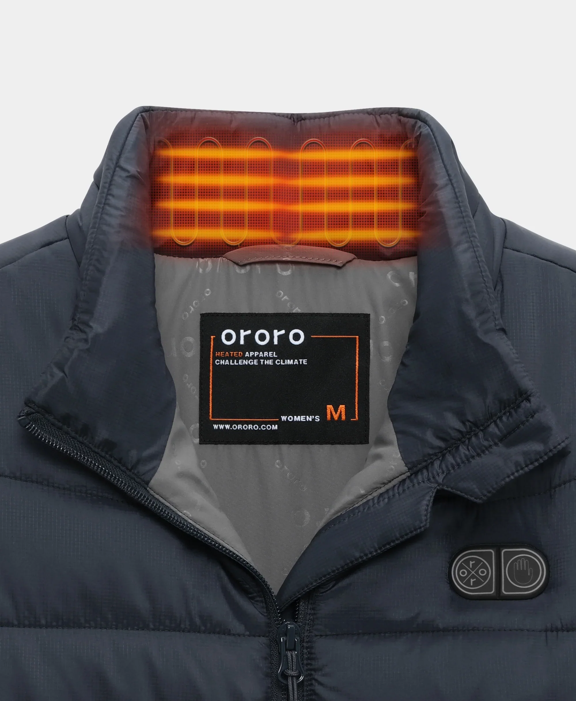 SureWarm® Women's 7-Zone Dual-Control Classic Pro Heated Vest (Lower Back Heating) - Image 4