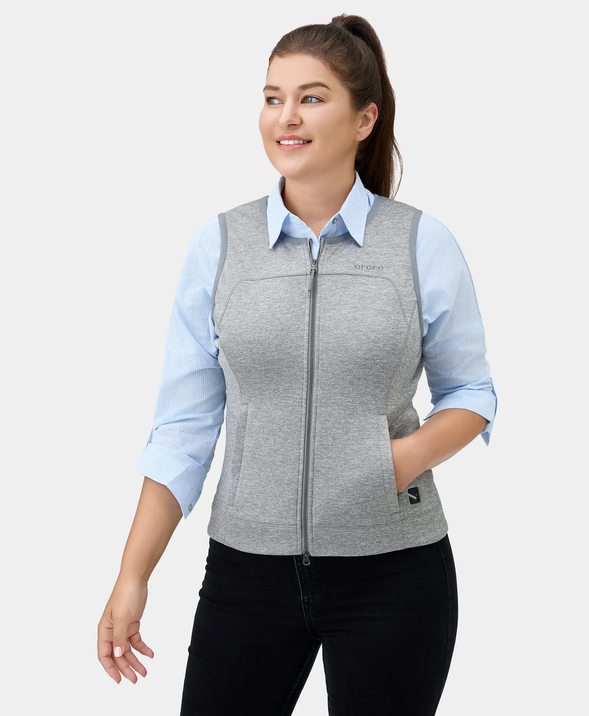 (Open-box) Suzanne Women's Heated Soft Armor Vest(Battery Set Not Included) - Image 2