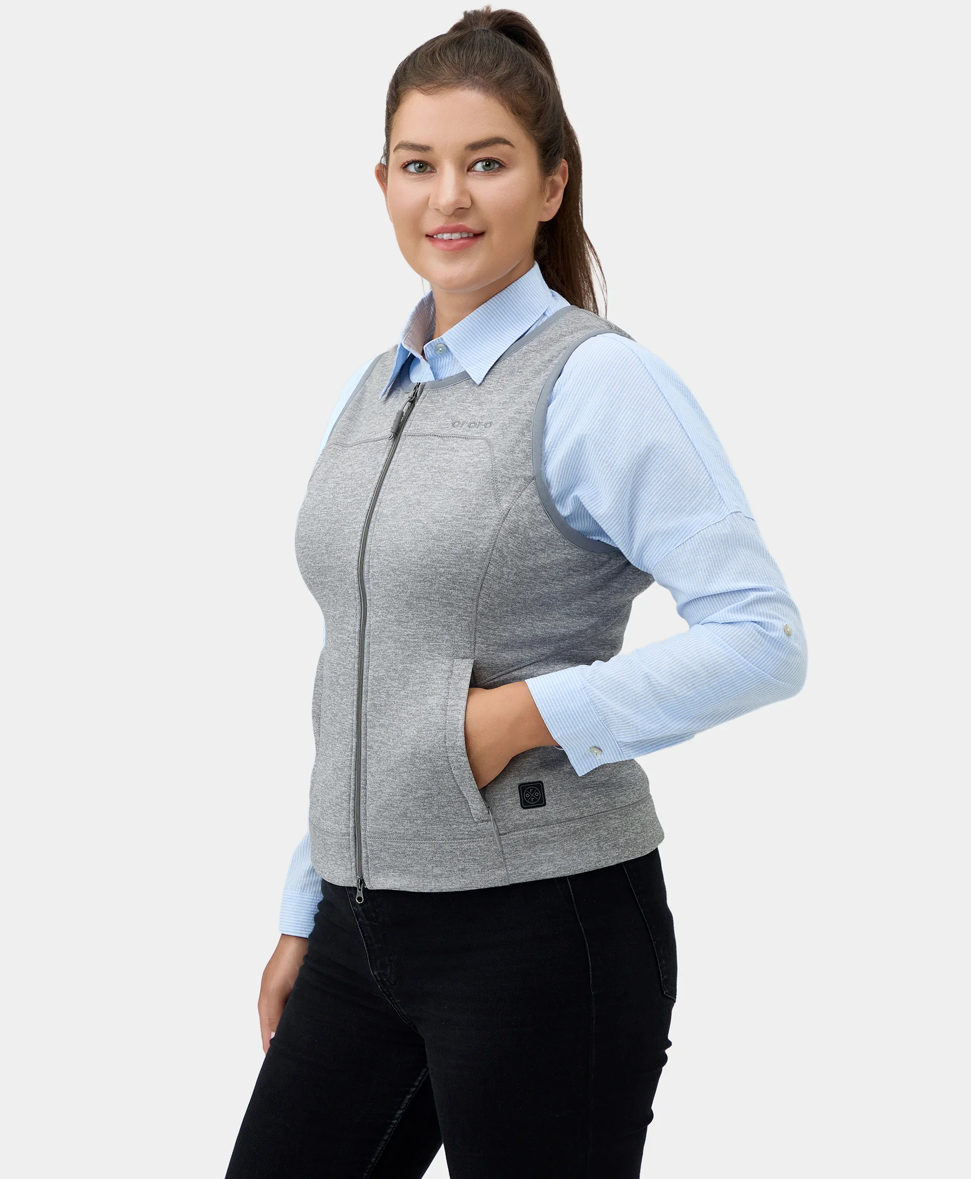 (Open-box) Suzanne Women's Heated Soft Armor Vest(Battery Set Not Included) - Image 3