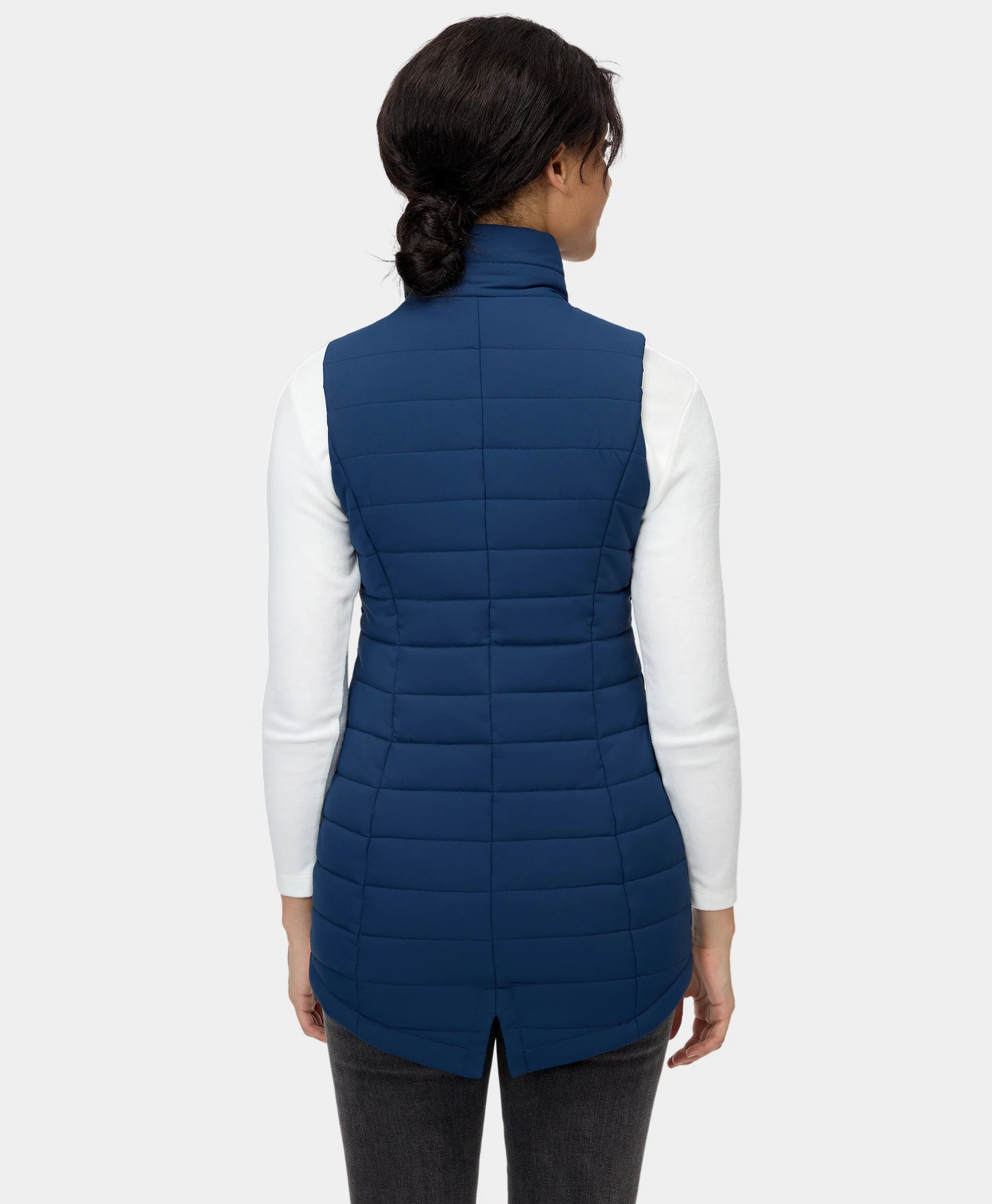 (Open-Box) Tribeca Women's Heated Long Puffer Vest (Battery Set Not Included) - Image 17