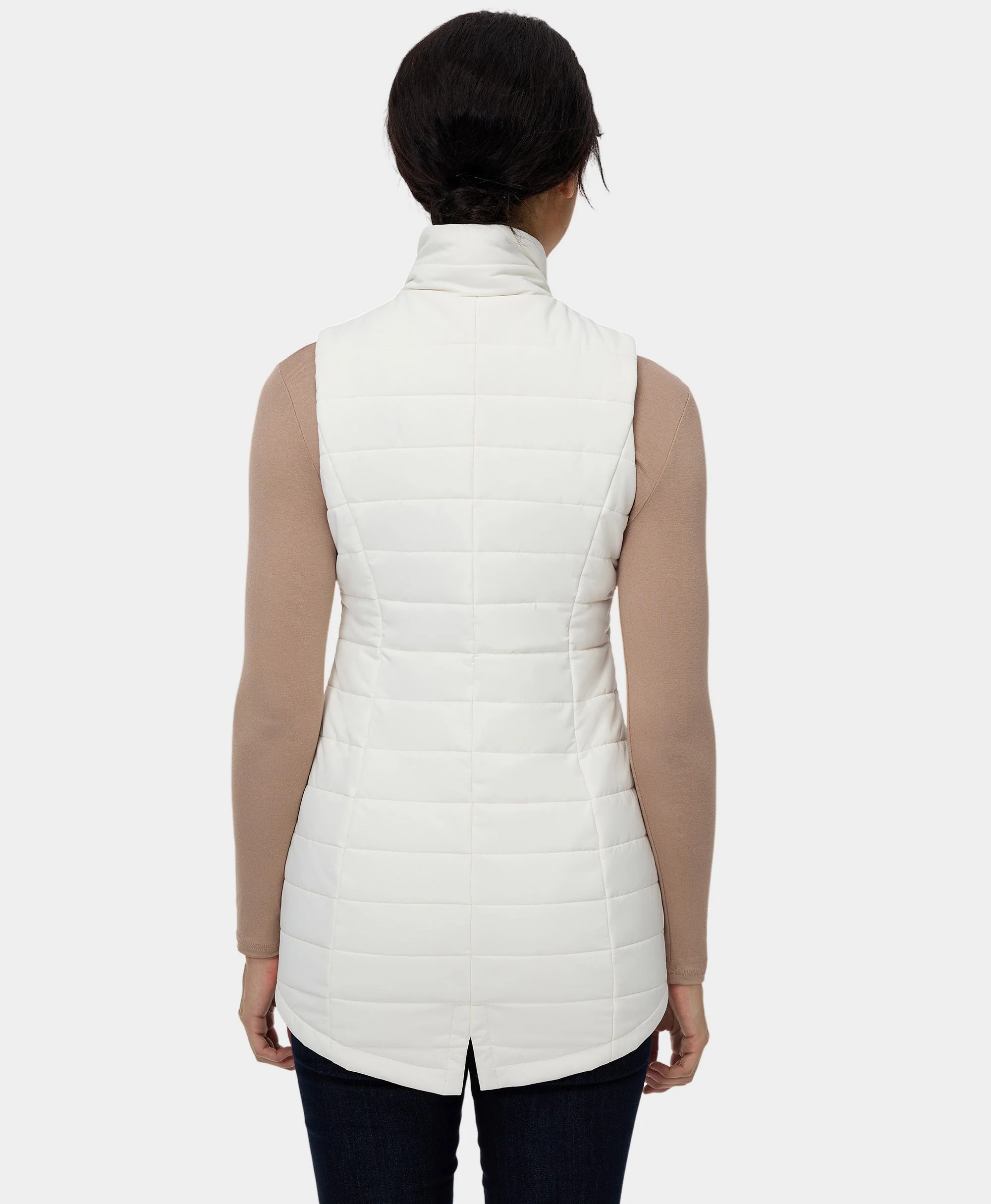 (Open-Box) Tribeca Women's Heated Long Puffer Vest (Battery Set Not Included) - Image 30