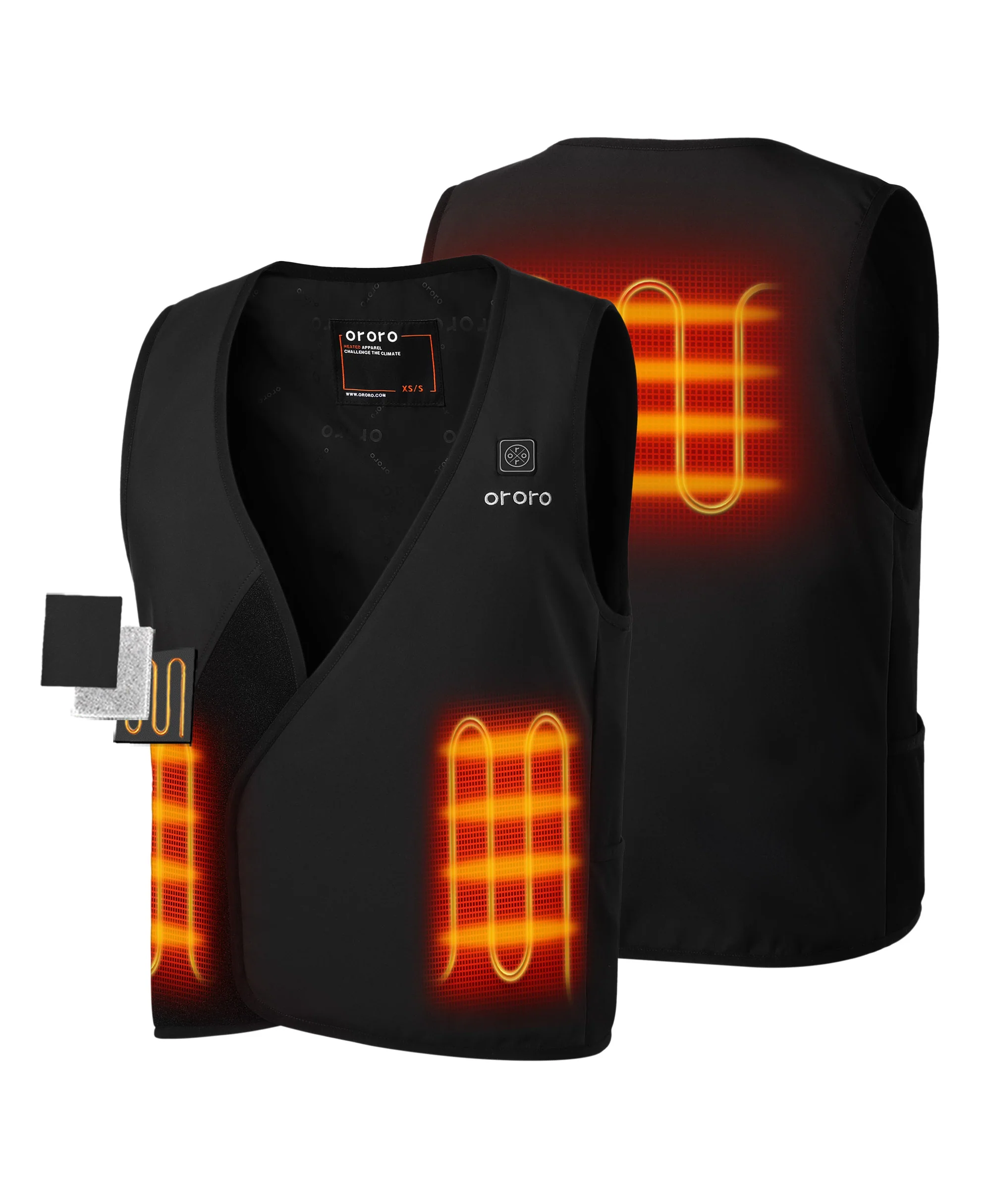 Vanguard Unisex Ultralight Adjustable Heated Liner Vest - Image 2