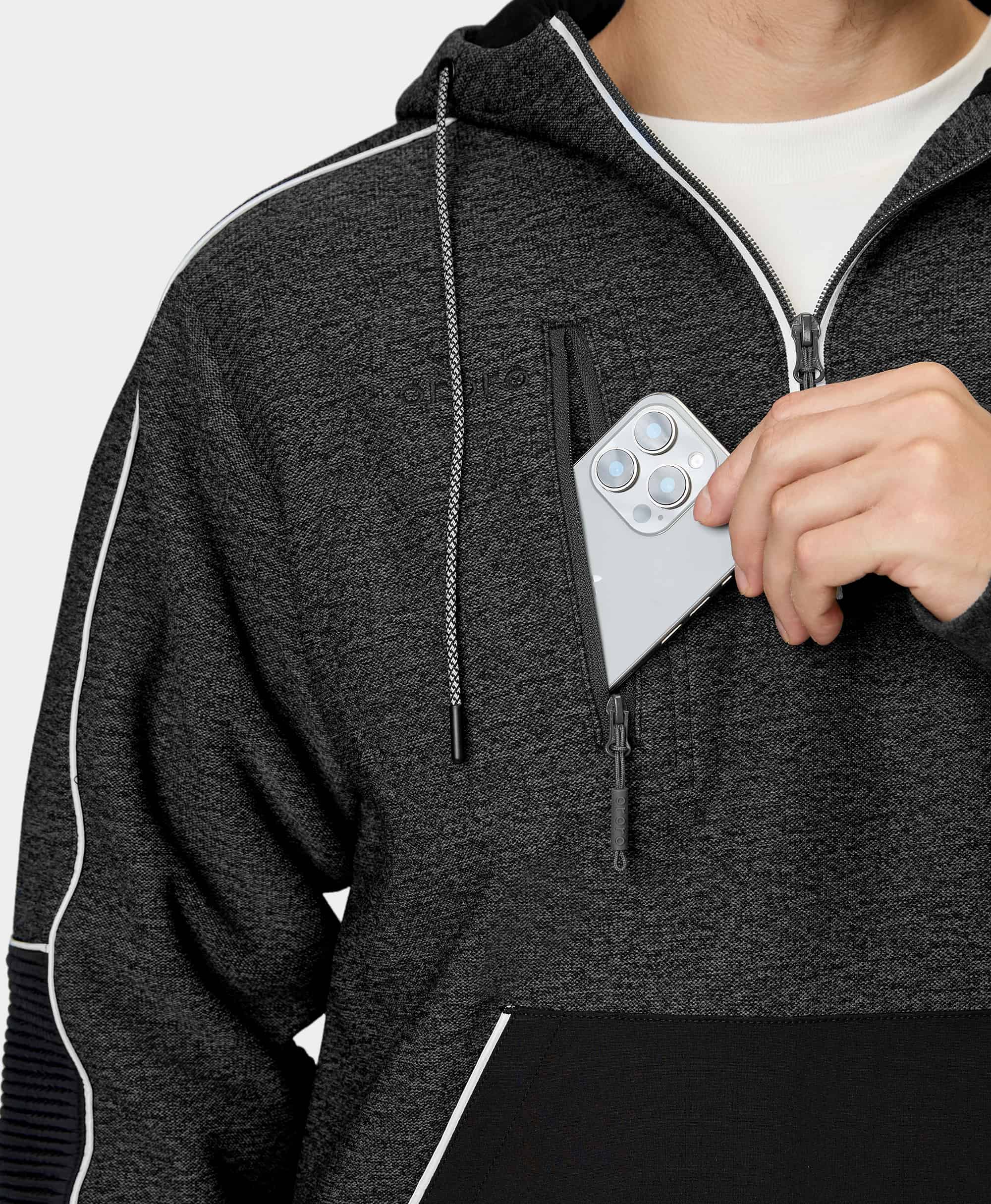 Wayne Men's 5-Zone Heated Pullover Hoodie (Apparel Only) - Image 10