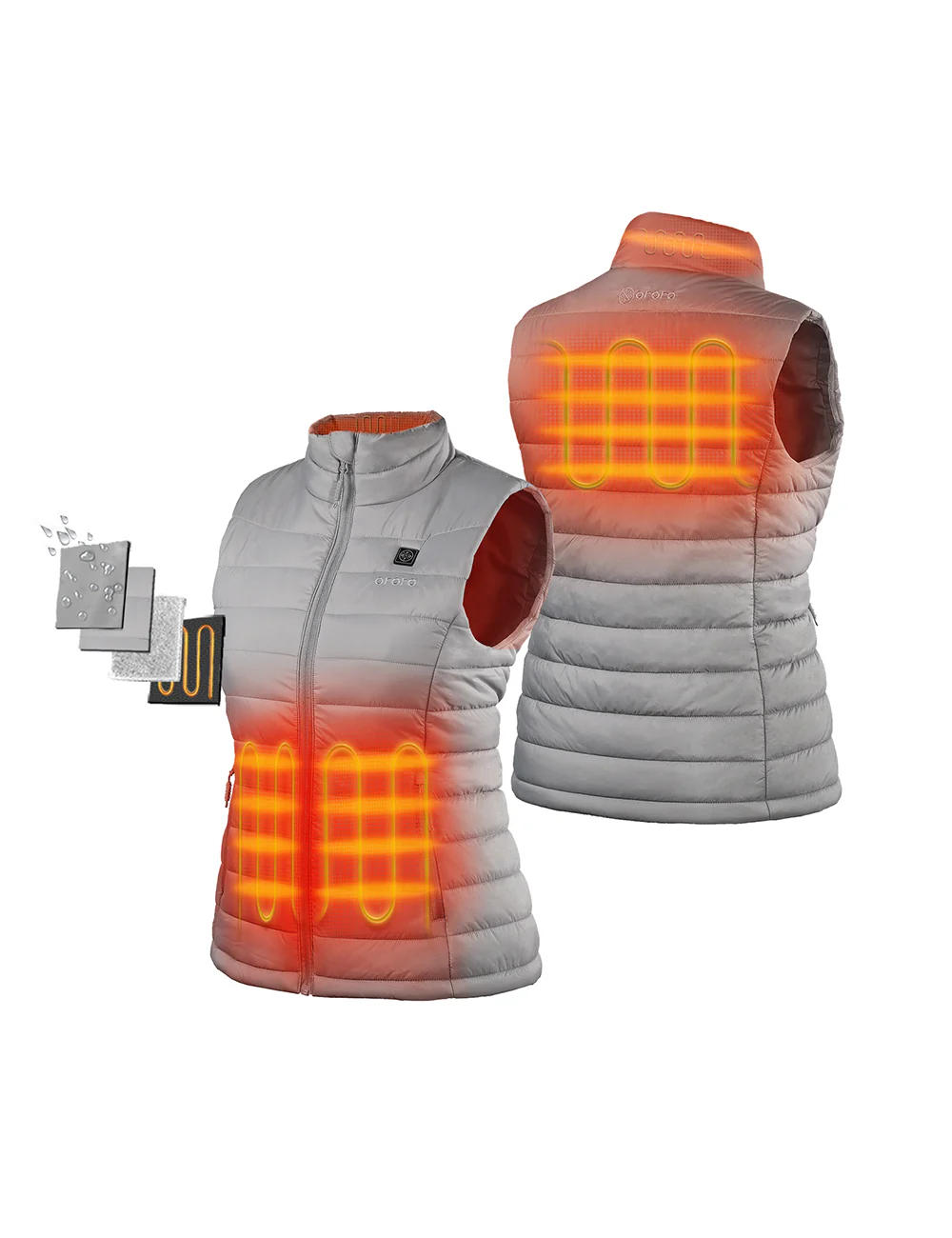 (Open-box) Women's Classic Heated Vest (Battery Set Not Included) - Image 9