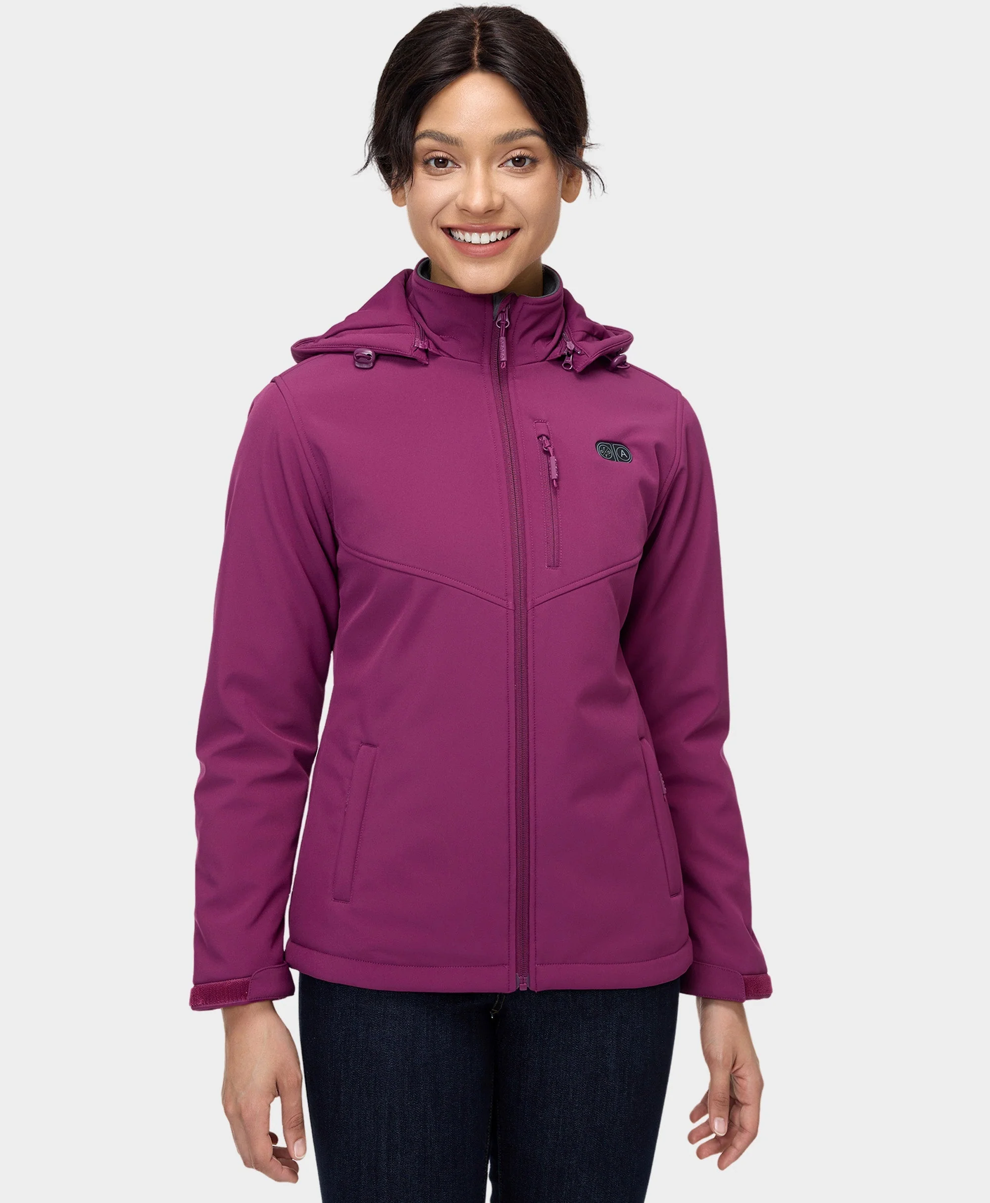 Women's Heated Dual Control Jacket with 5 Heating Zones (Pocket Heating) (Apparel Only) - Image 14