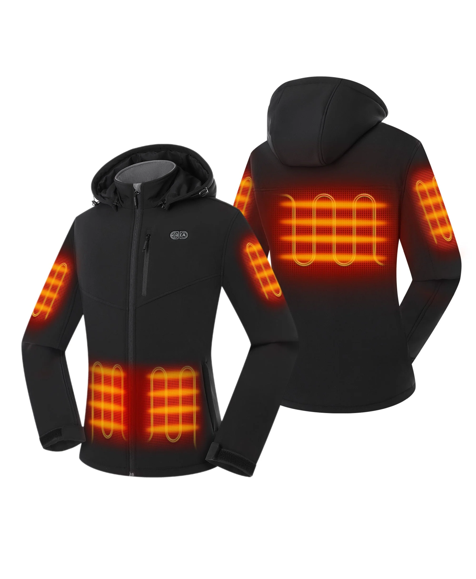 Women's Heated Dual Control Jacket with 5 Heating Zones (Pocket Heating) (Apparel Only) - Image 27
