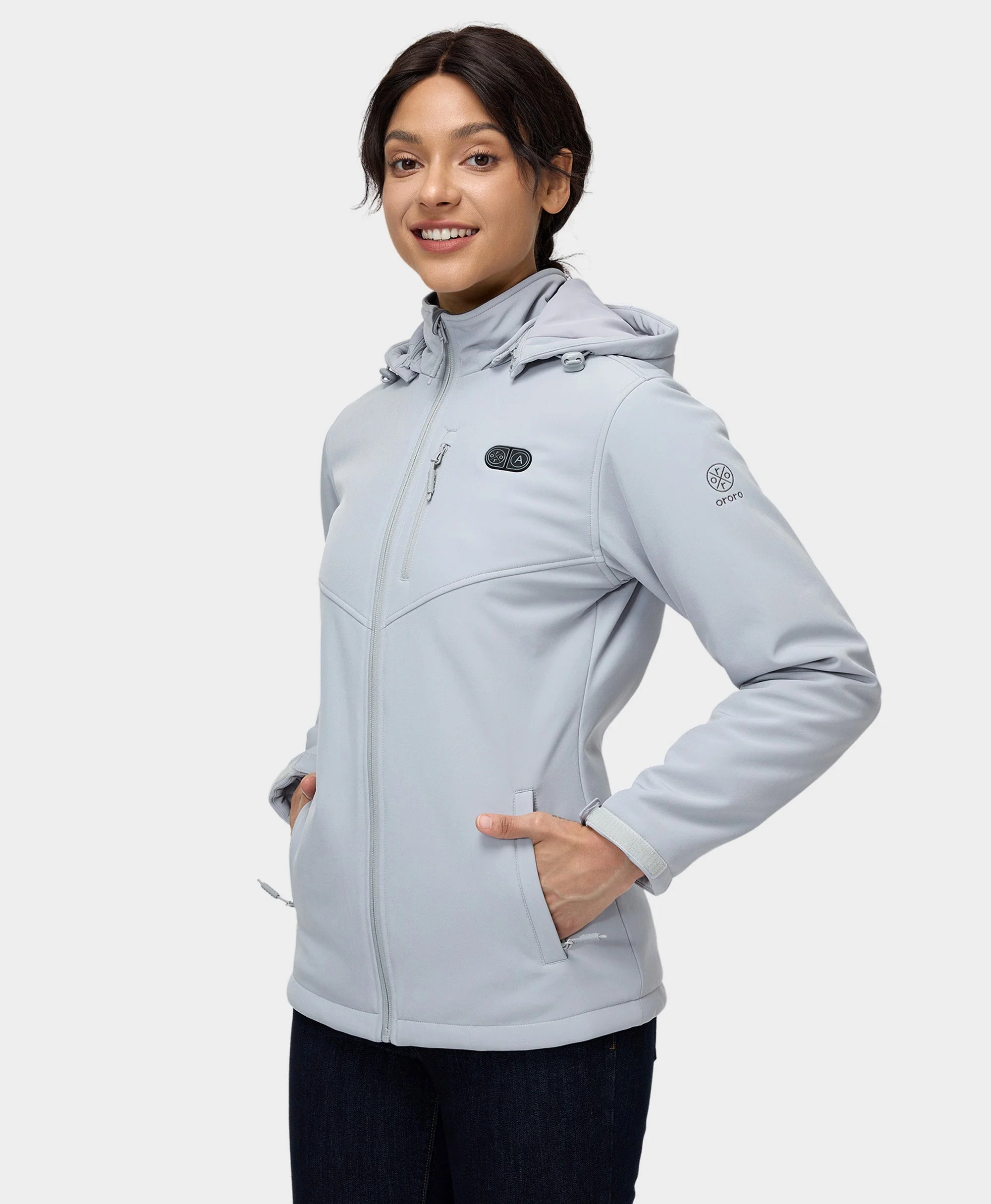 Women's Heated Dual Control Jacket with 5 Heating Zones (Pocket Heating) (Apparel Only) - Image 4