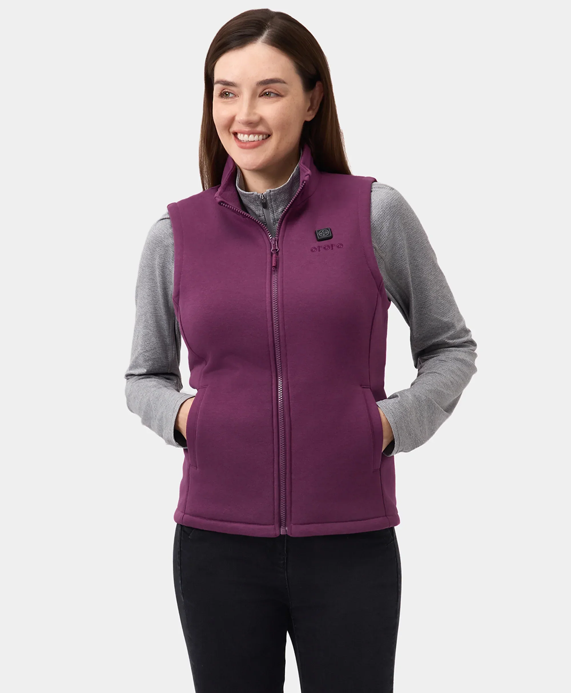 (Open-box) Women's Heated Fleece Vest (2025) (Battery Set Not Included) - Image 35