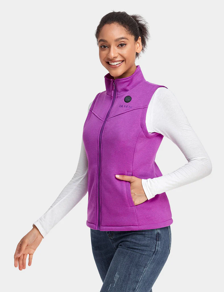 (Open-box) Women's Heated Fleece Vest (Battery Set Not Included) - Image 36
