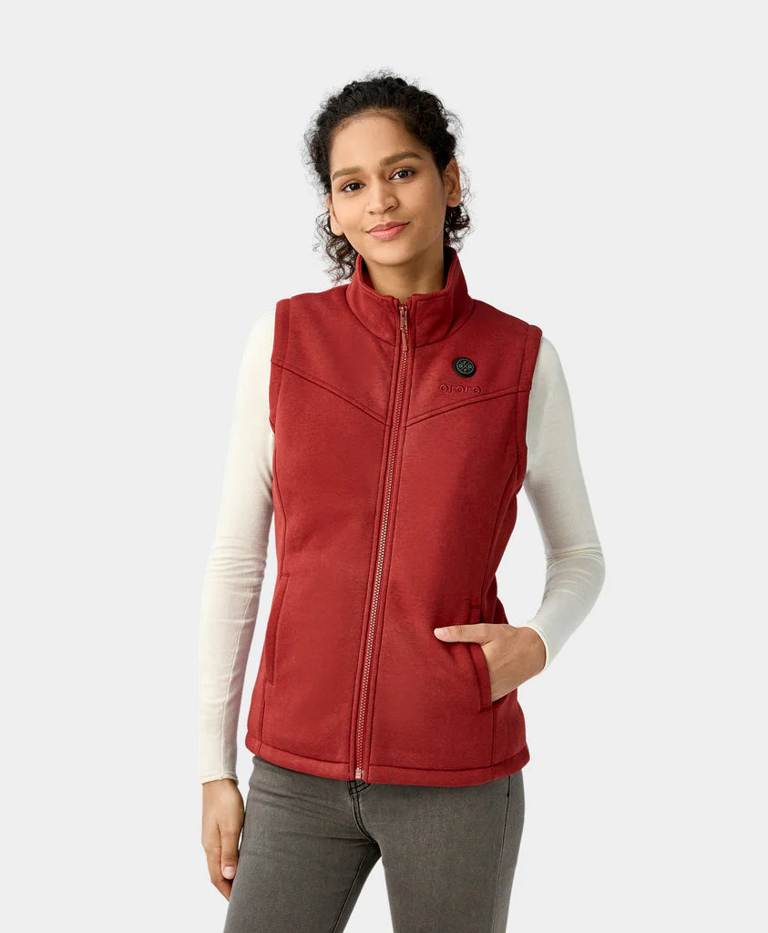 (Open-box) Women's Heated Fleece Vest (Battery Set Not Included) - Image 4