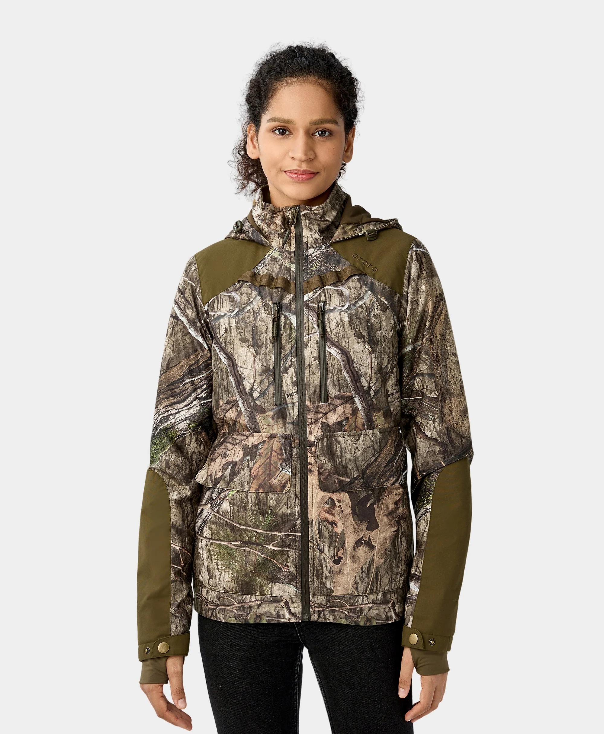 Women's Heated Hunting Jacket - Camouflage, Mossy Oak® Country DNA (Apparel Only) (Final Sale) - Image 6