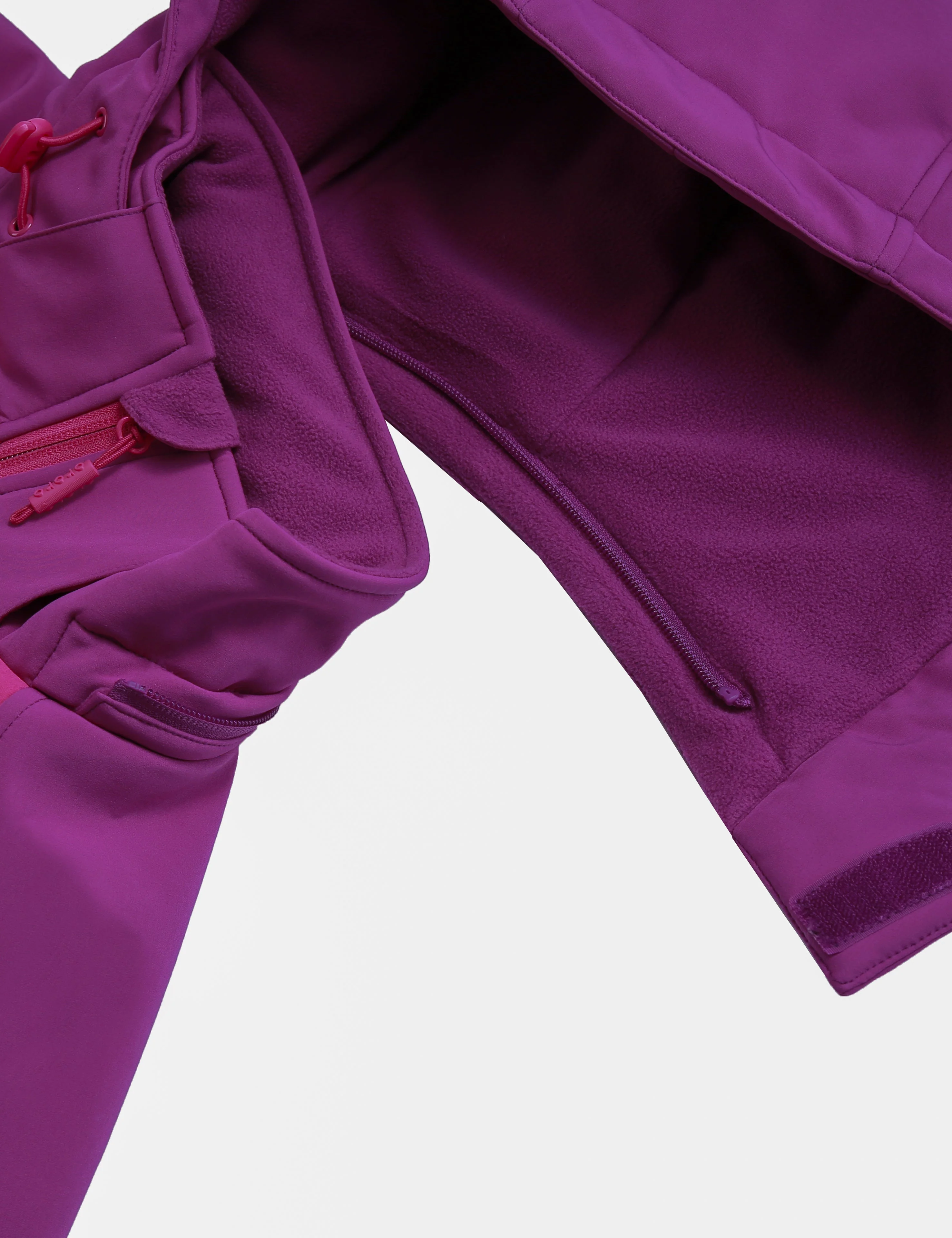 (Open-Box) Women's Heated Jacket - Pink & Purple/Gray (Battery Set Not Included) - Image 9