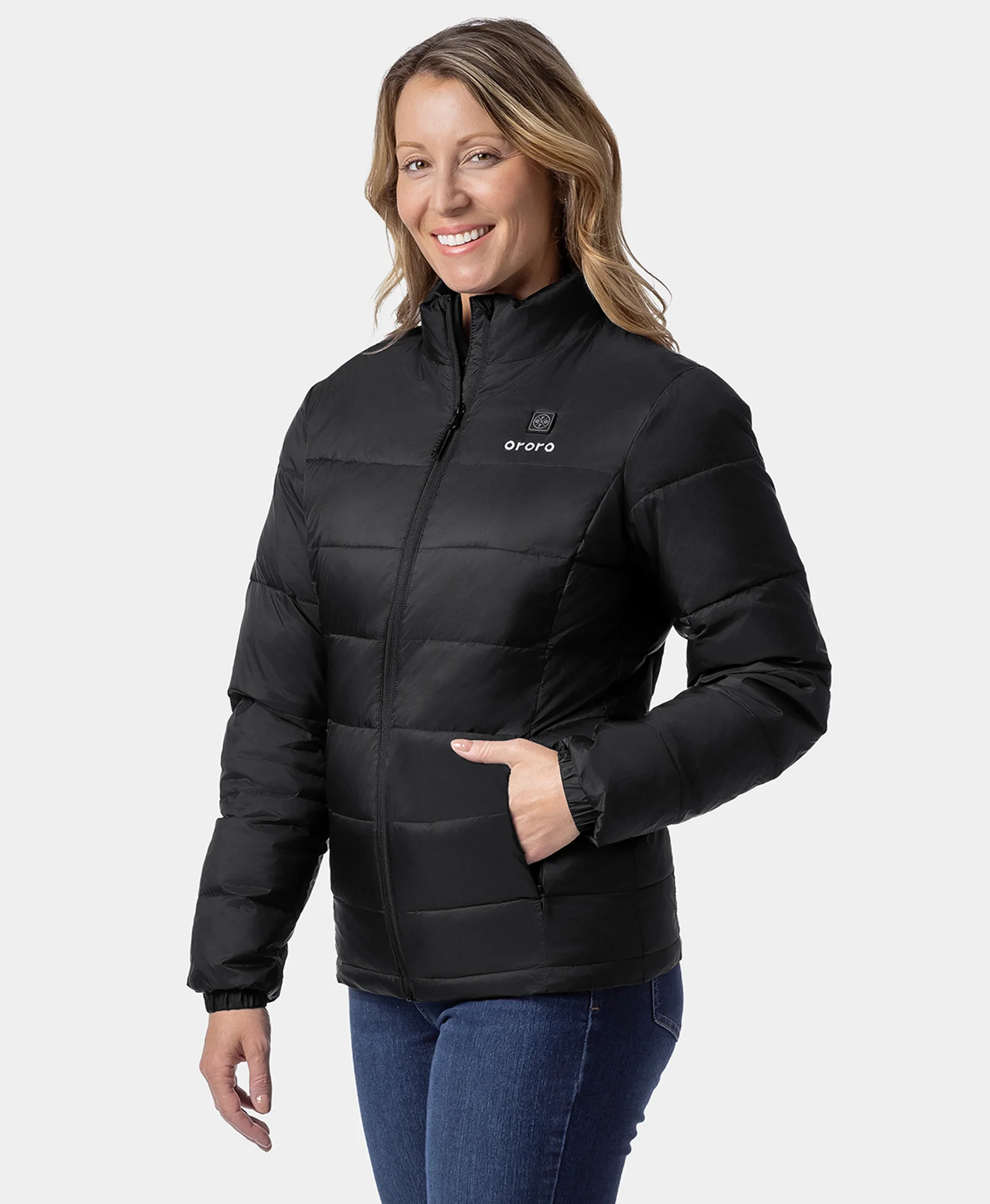 (Open-box) Women's Heated Puffer Jacket (Pocket heating) (Battery Set Not Included) - Image 2