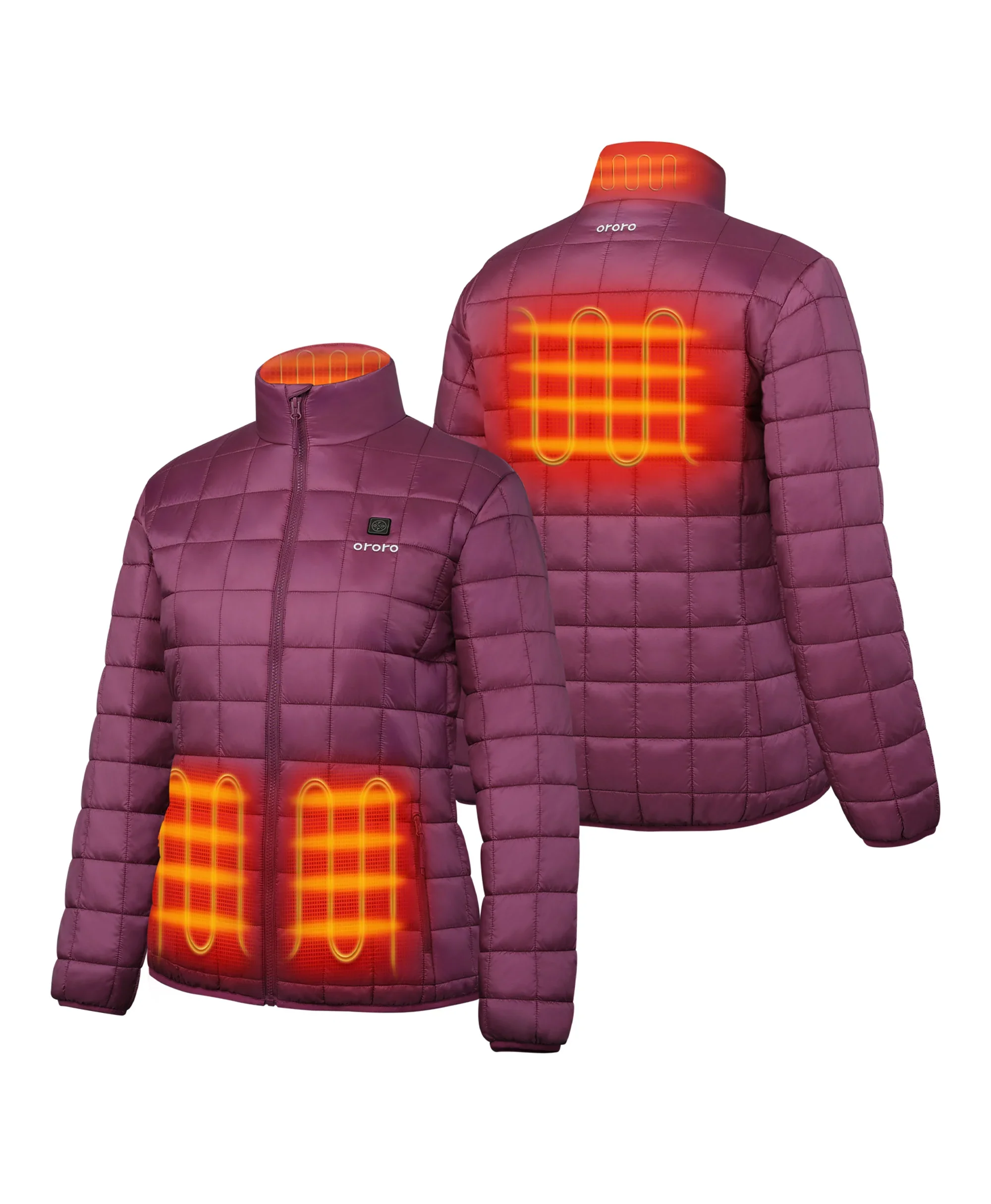 (Open-box) Prism Women's Heated Quilted Jacket (Battery Set Not Included) - Image 10