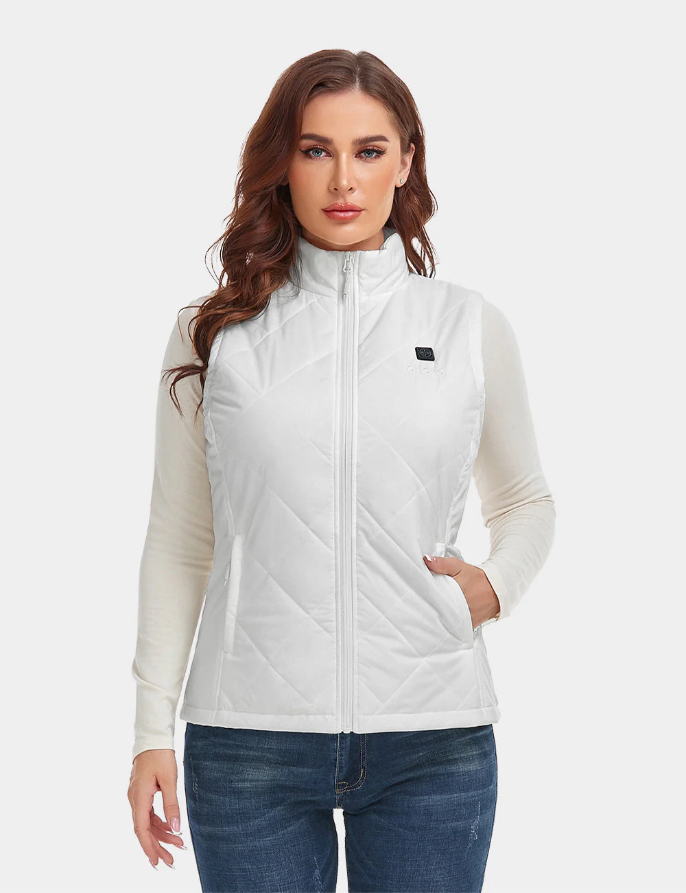 (Open-box) Women's Heated Quilted Vest (Battery Set Not Included) - Image 2