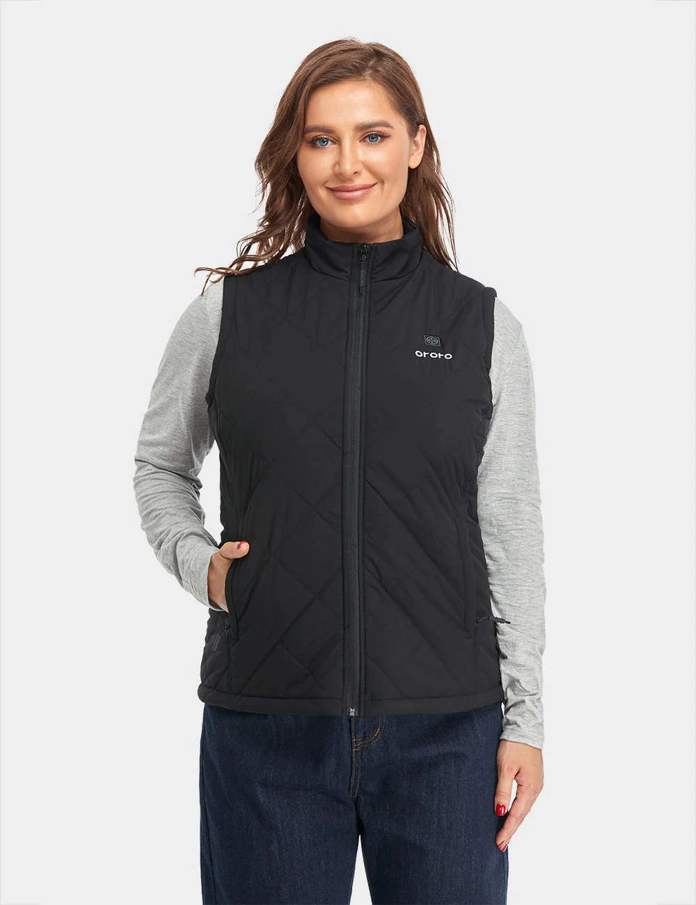 (Open-box) Women's Heated Quilted Vest (Battery Set Not Included) - Image 2