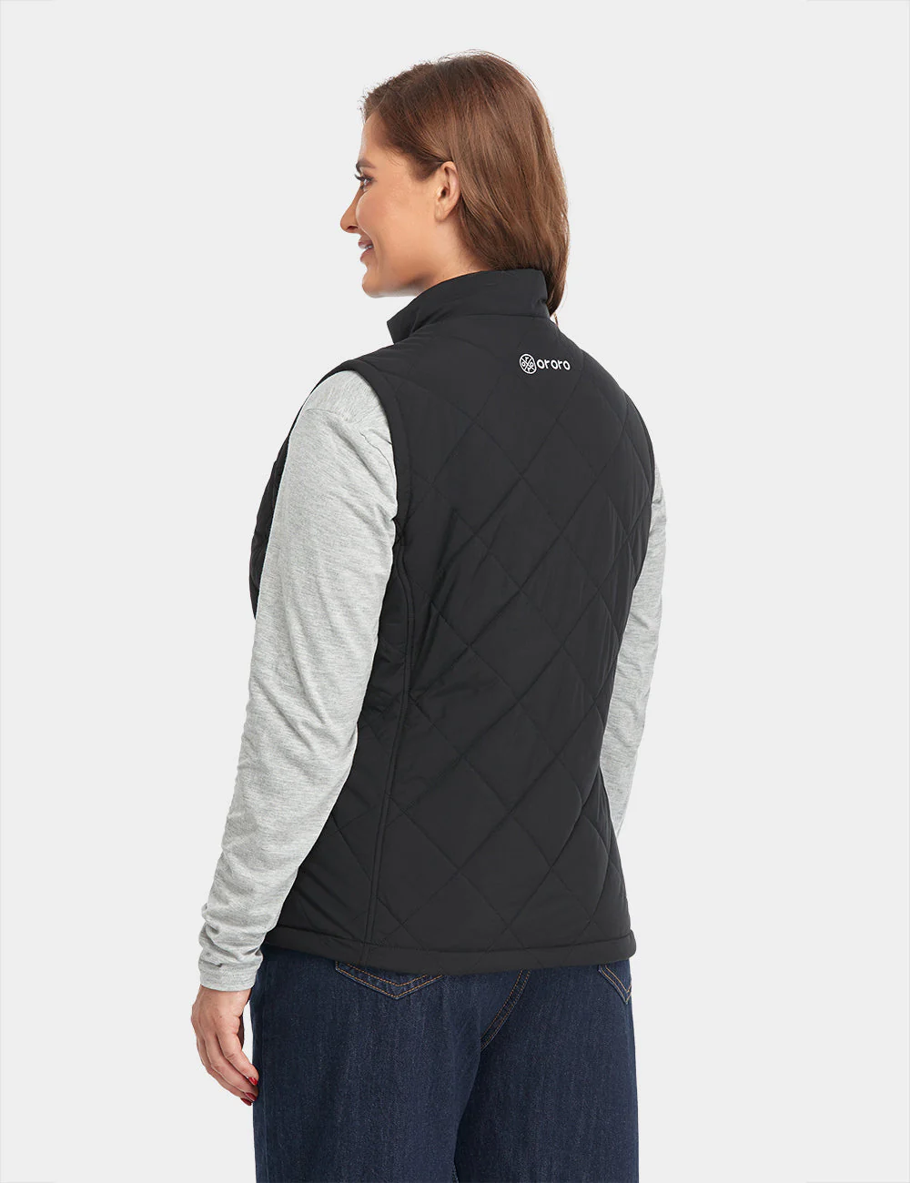 (Open-box) Women's Heated Quilted Vest (Battery Set Not Included) - Image 4