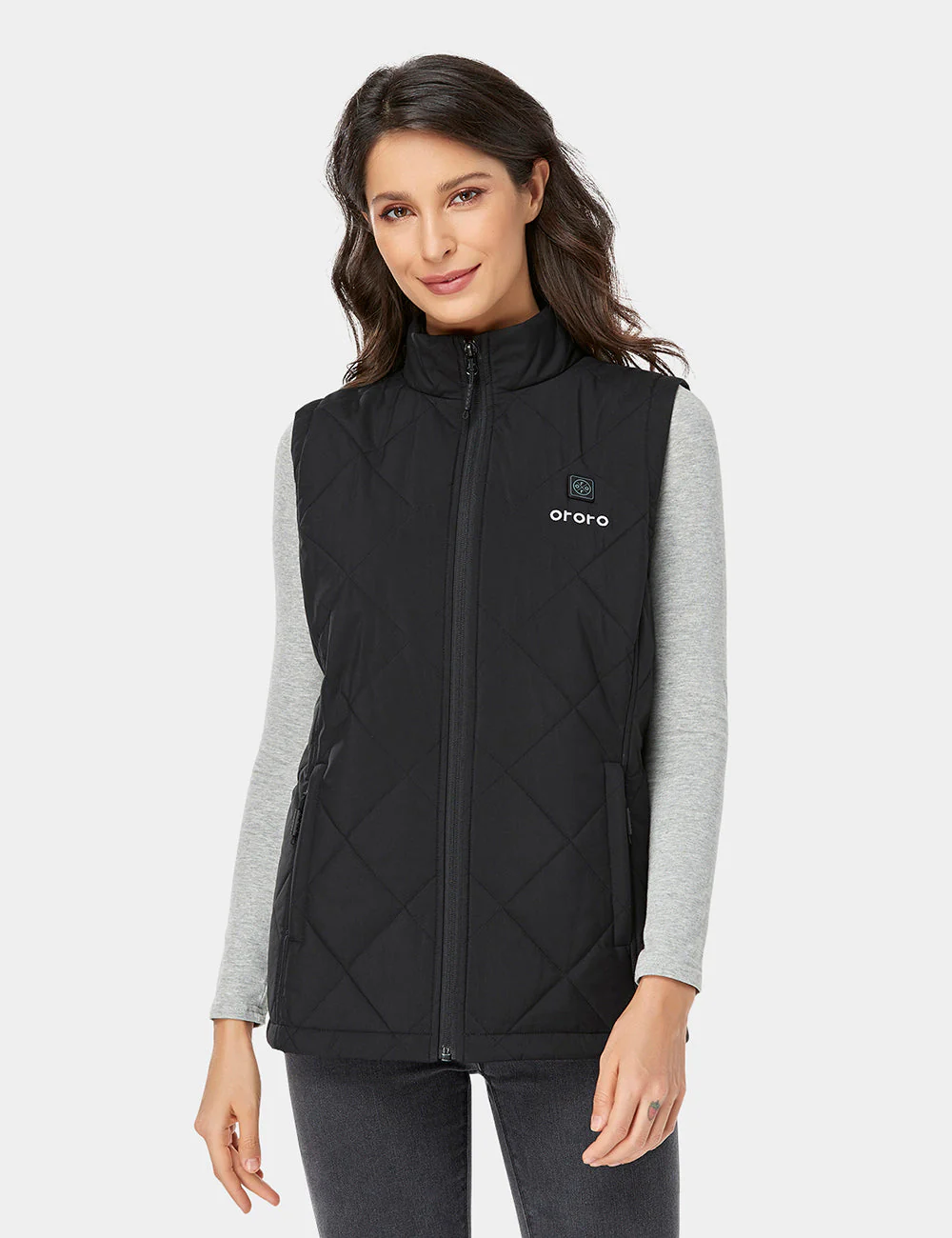 (Open-box) Women's Heated Quilted Vest (Battery Set Not Included) - Image 6