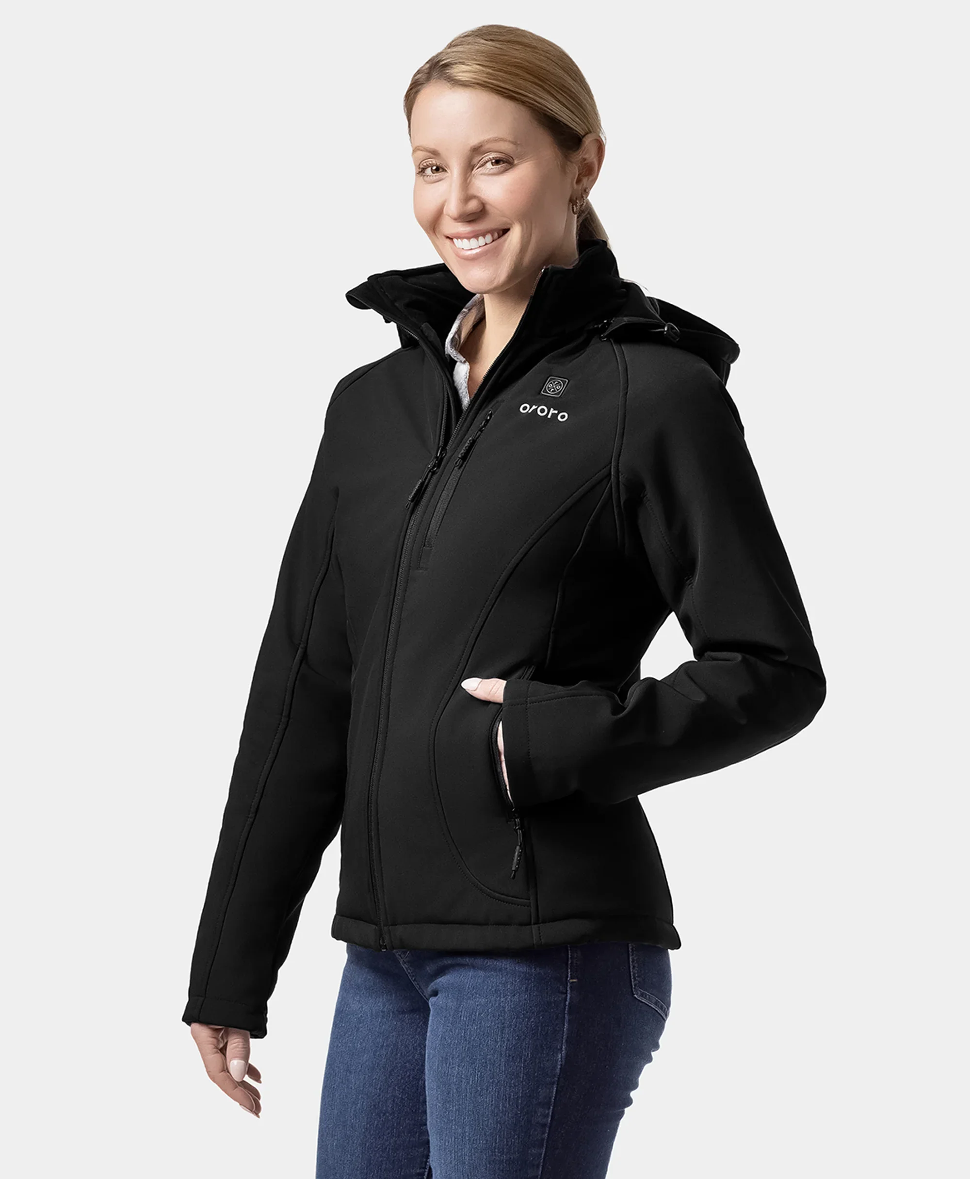 Paragon Women's Heated Jacket - Black - Image 3