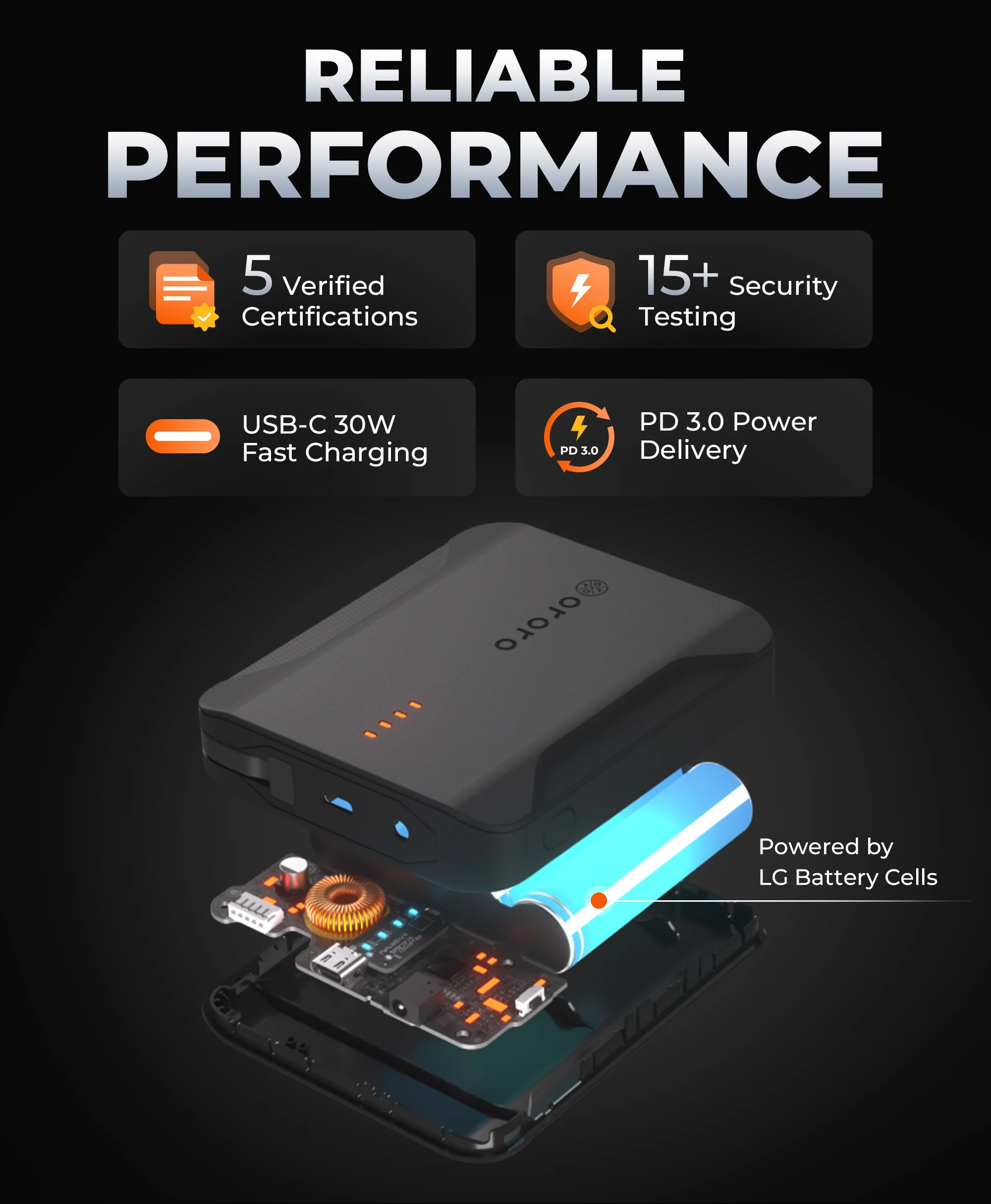 PD 7K Rechargeable Battery (USB-C, 30W Power Delivery) - Image 7