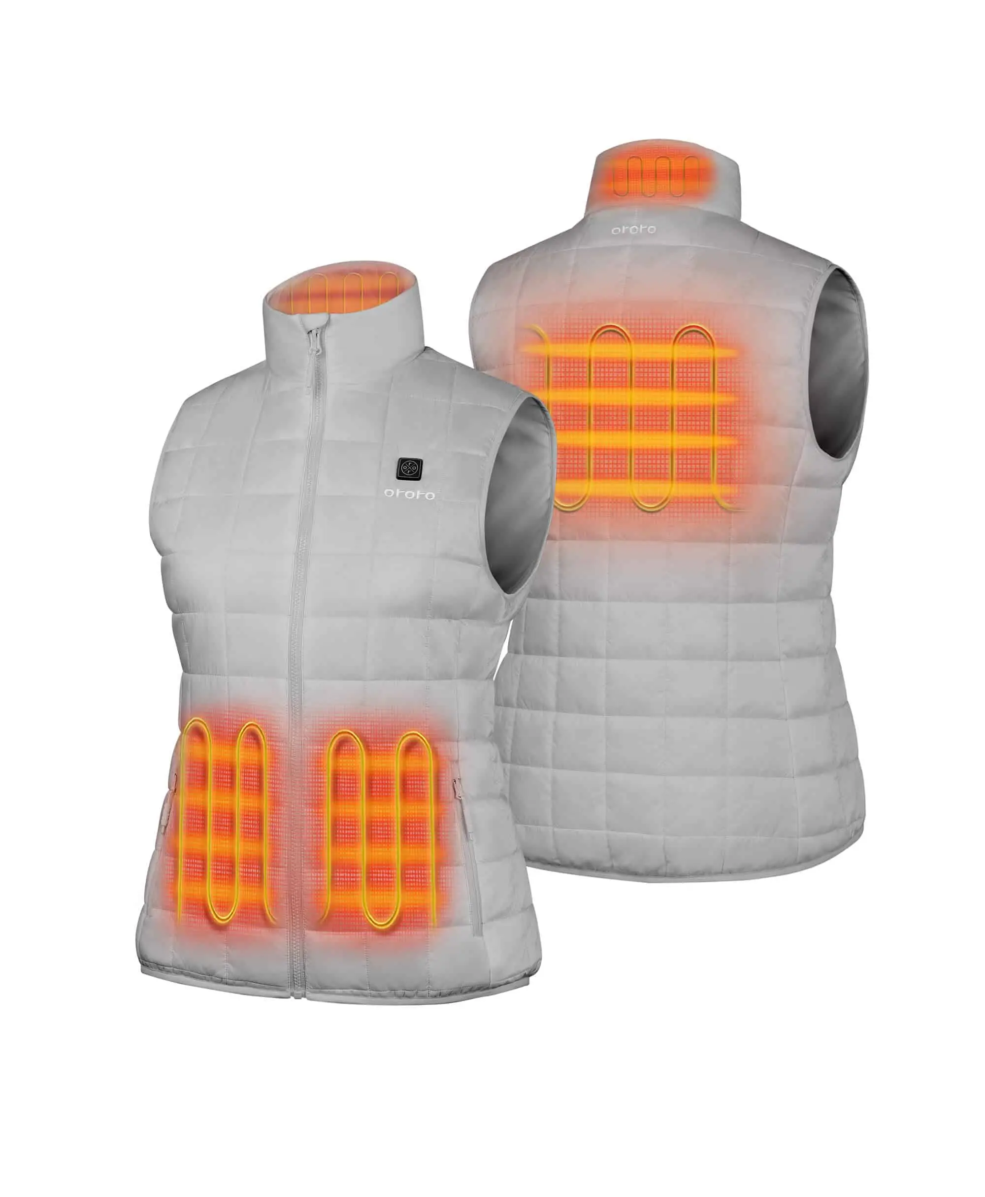 Prism Women's 4-Zone Heated Quilted Vest - Image 2