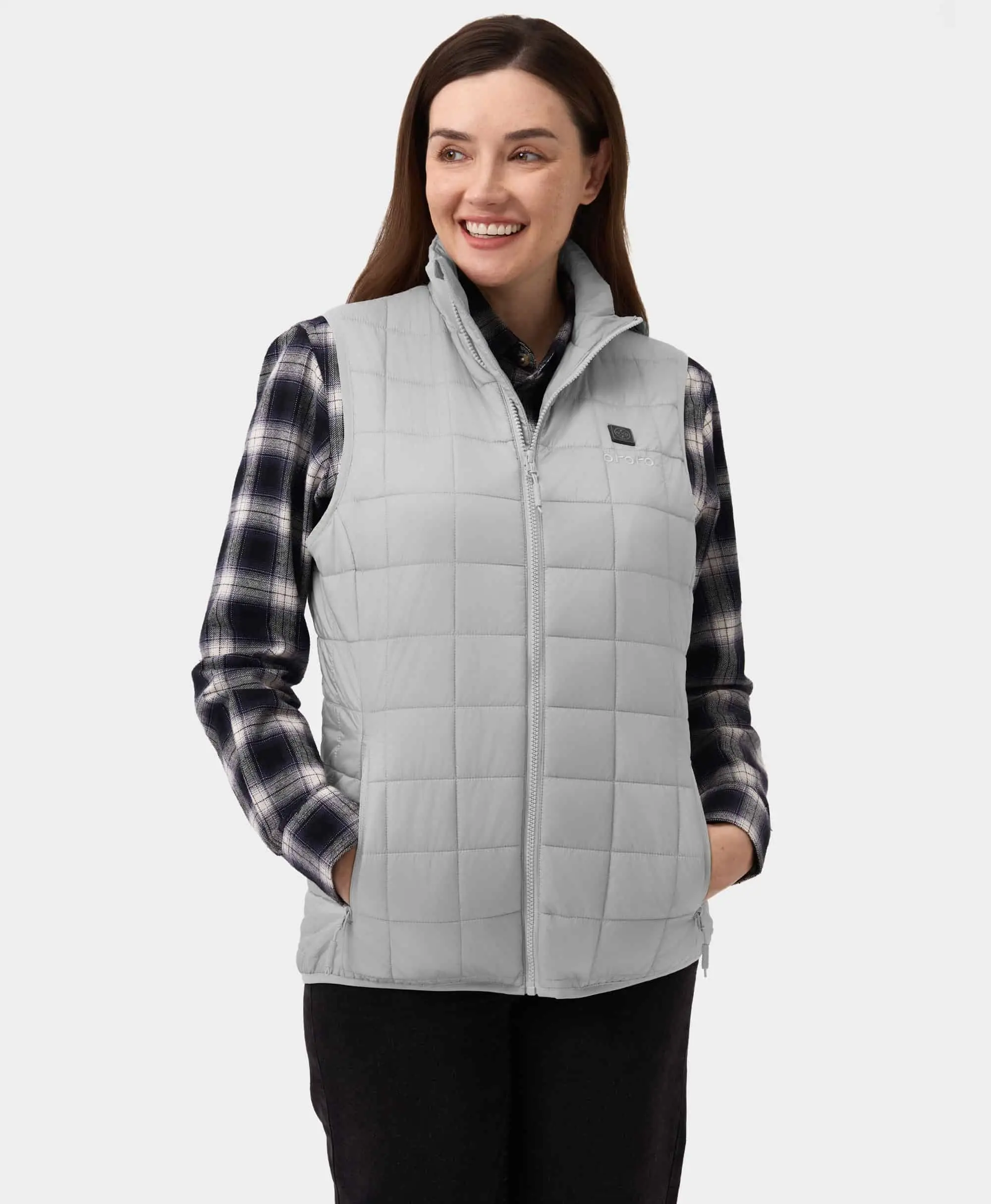 Prism Women's 4-Zone Heated Quilted Vest - Image 3