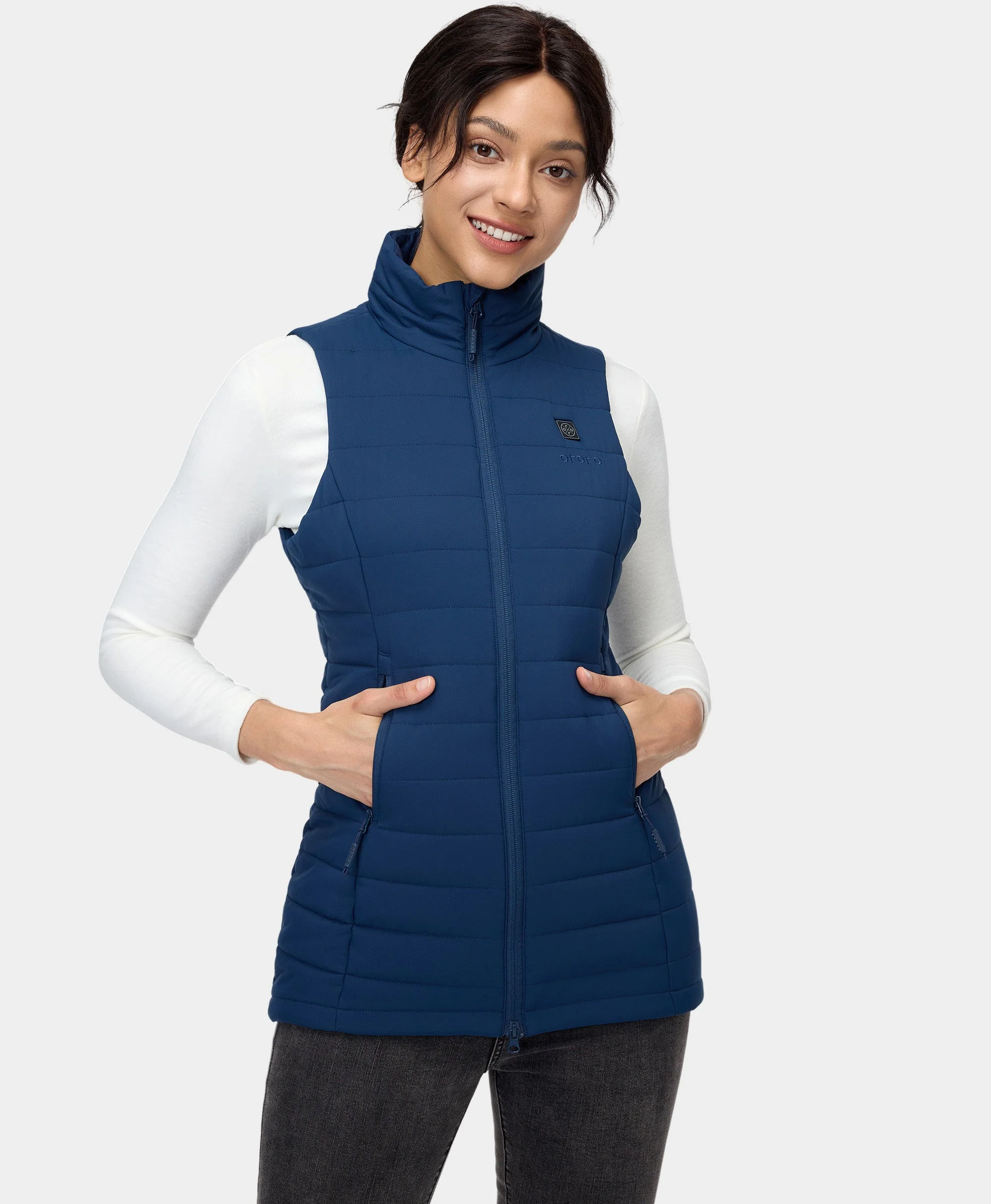 Tribeca Women's Heated Long Puffer Vest (Apparel Only) - Image 3