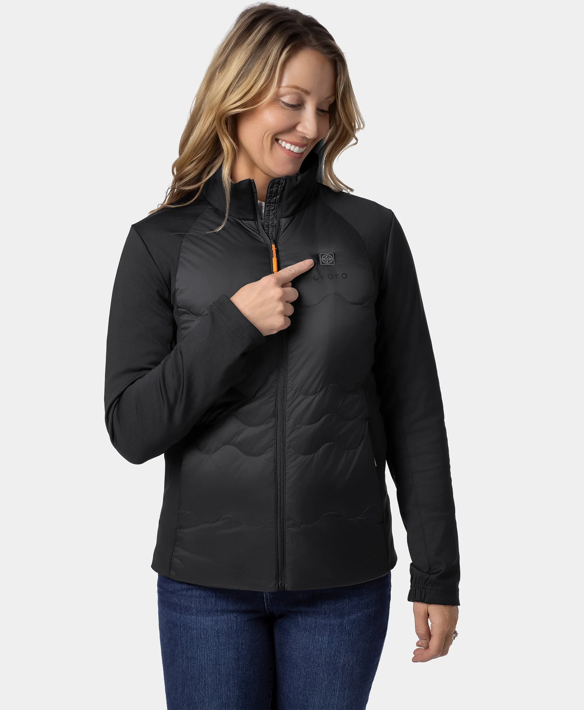 Verbier Women's 4-Zone Heated Down Jacket (Apparel Only) - Image 3