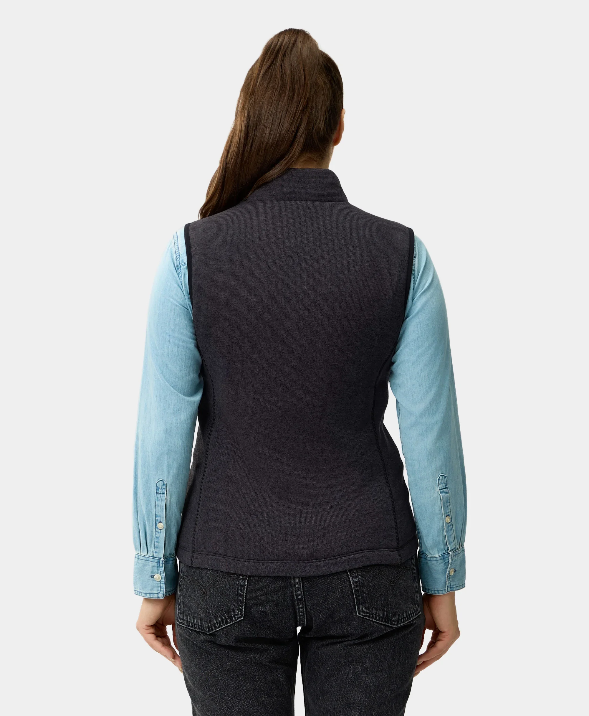 ororo x OpenHeat OH-1 Women’s Heated Recycled Fleece Vest (w/ Type-C Power Port) - Image 4
