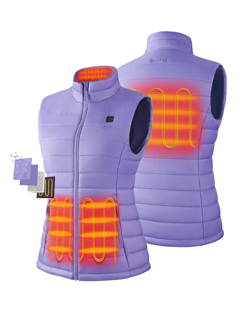 Women's Classic Heated Vest - New Colors - Image 41
