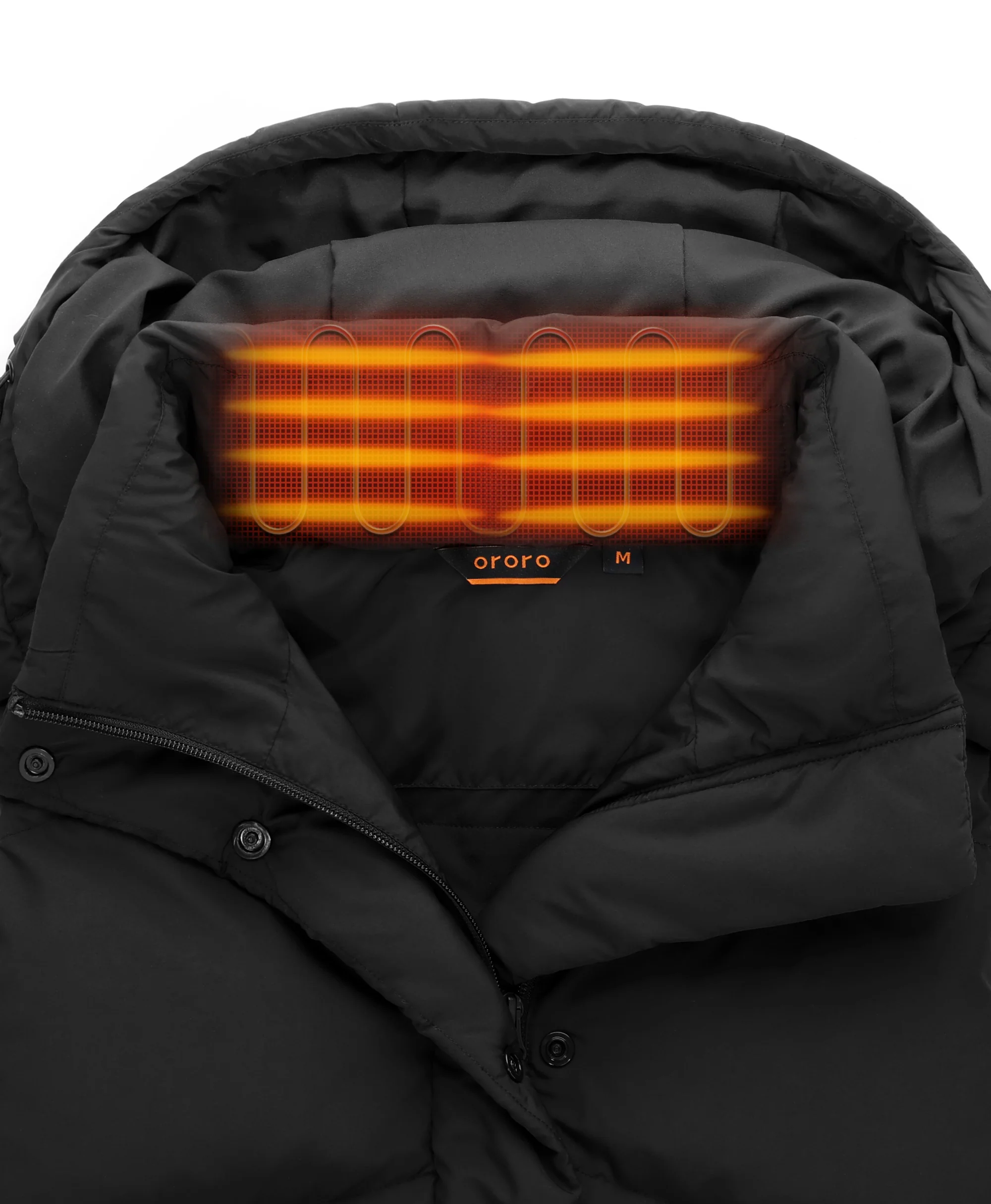 Women's Heated Cropped Puffer Down Vest (Apparel Only) - Image 7