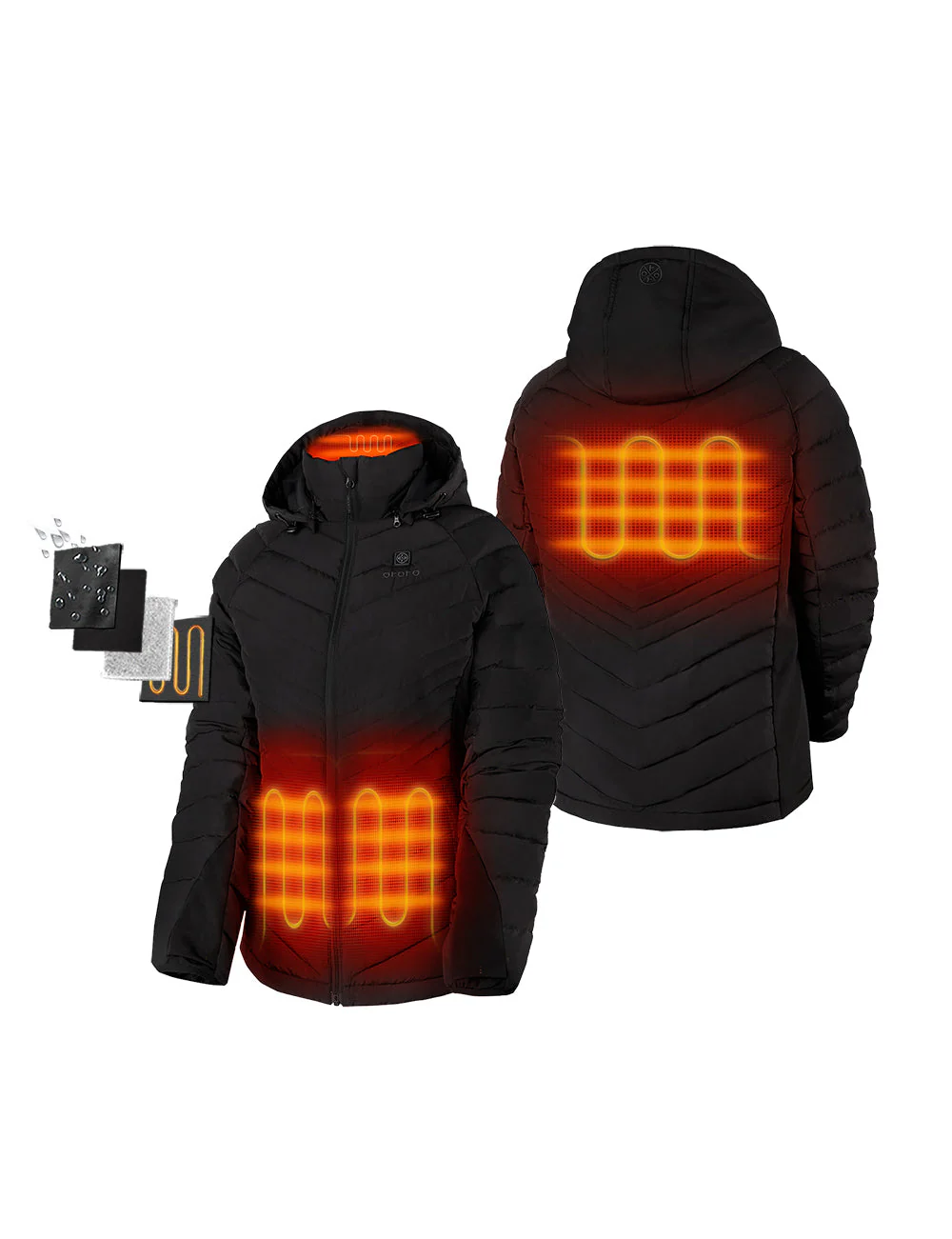 Cloudland Women's Heated Down Jacket (Apparel Only) - Image 10