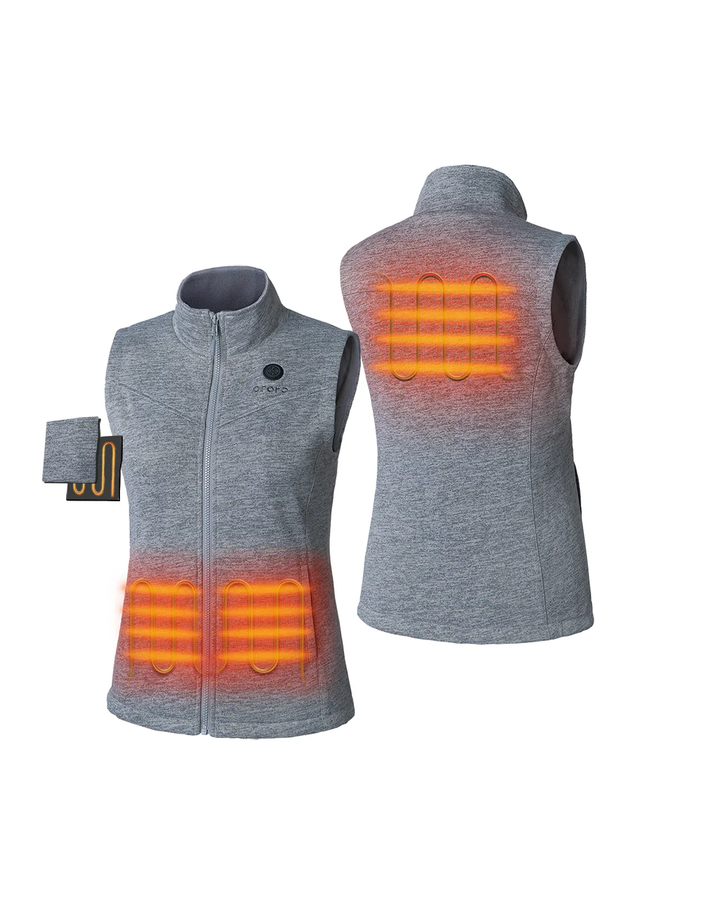 Women's Heated Fleece Vest - New Colors (Final Sale) - Image 19