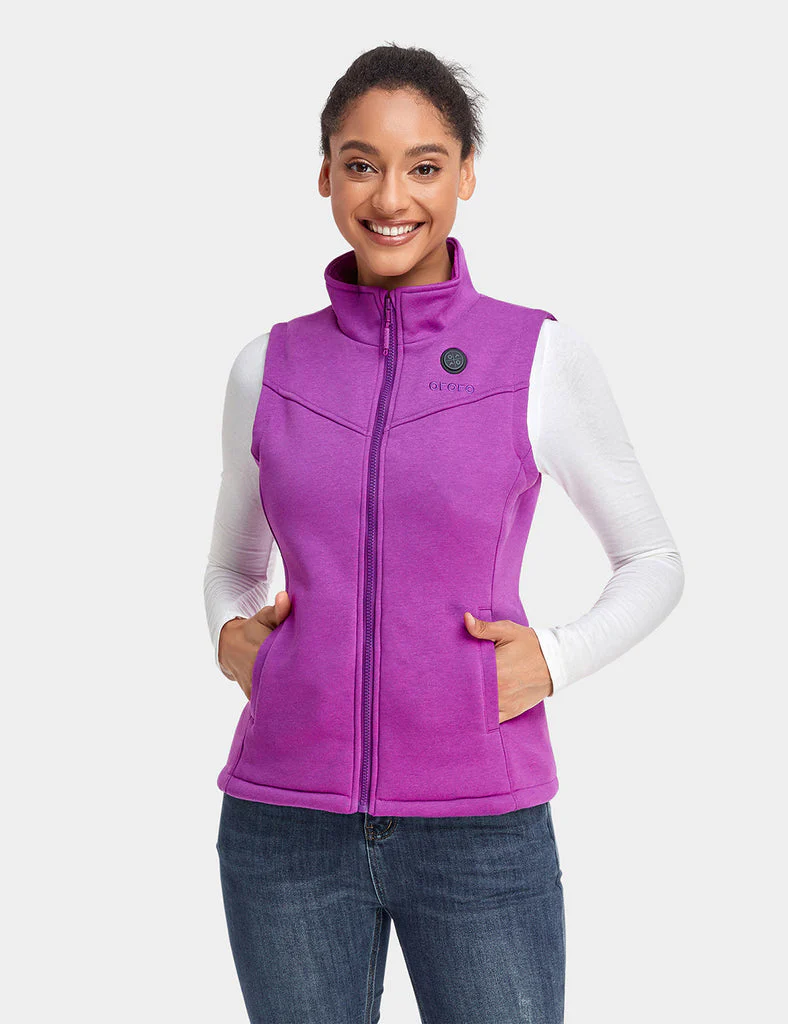 Women's Heated Fleece Vest - New Colors (Final Sale) - Image 27