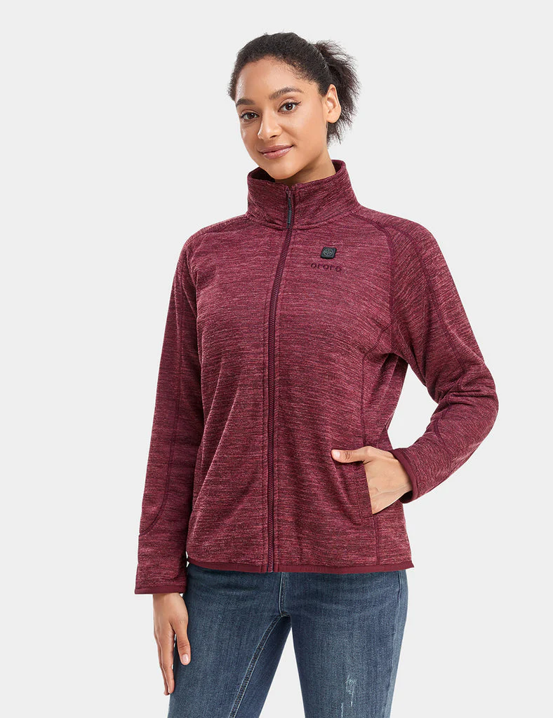 Women's Heated Full-Zip Fleece Jacket (Final Sale) - Image 34