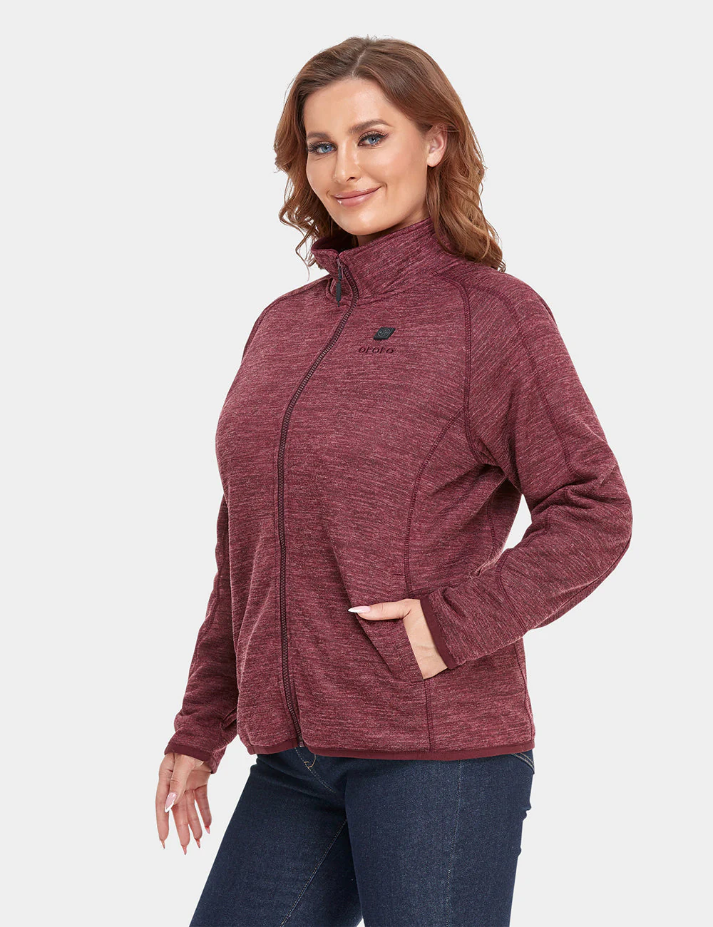 Women's Heated Full-Zip Fleece Jacket (Final Sale) - Image 39