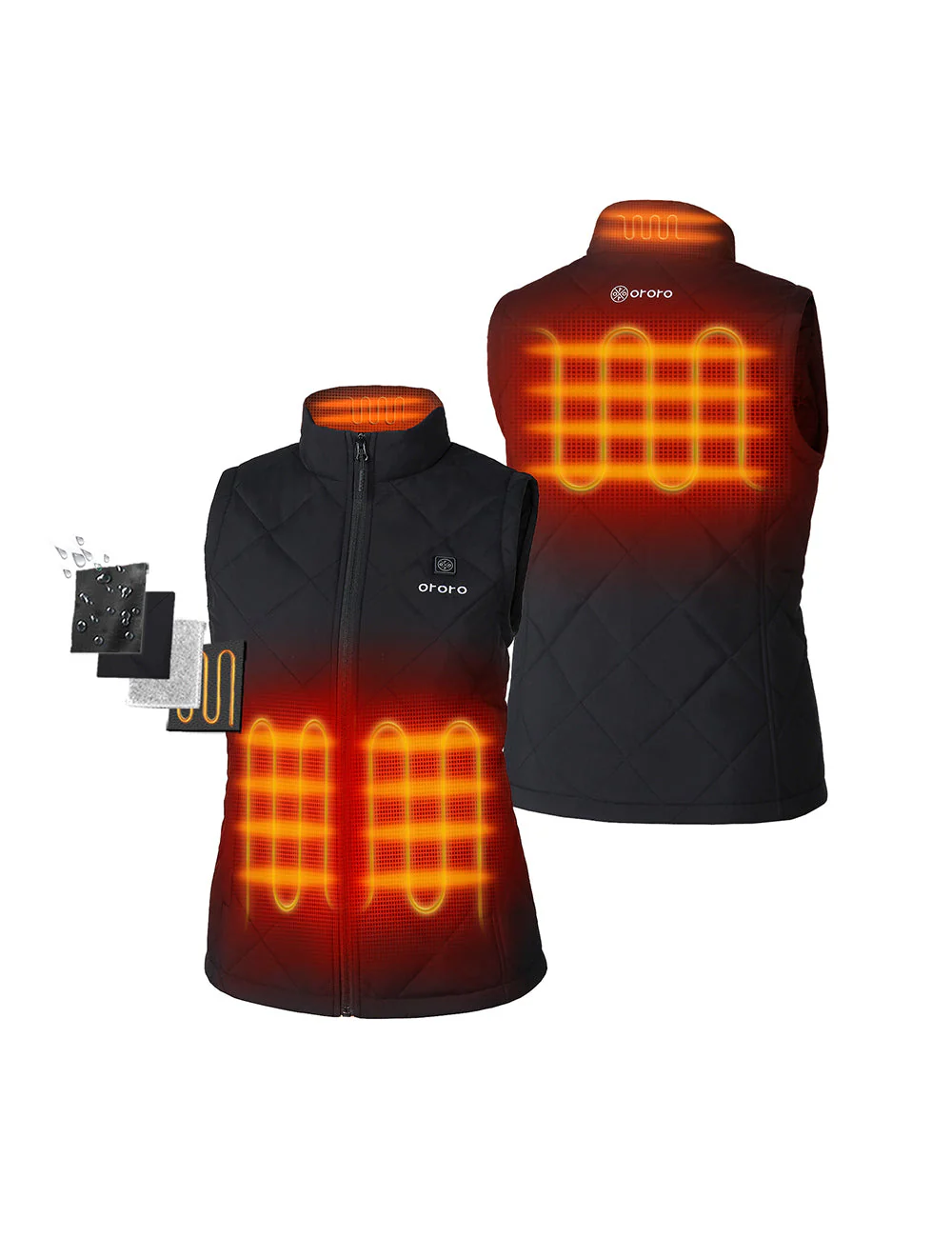 Women's Heated Quilted Vest (Apparel Only) - Image 2