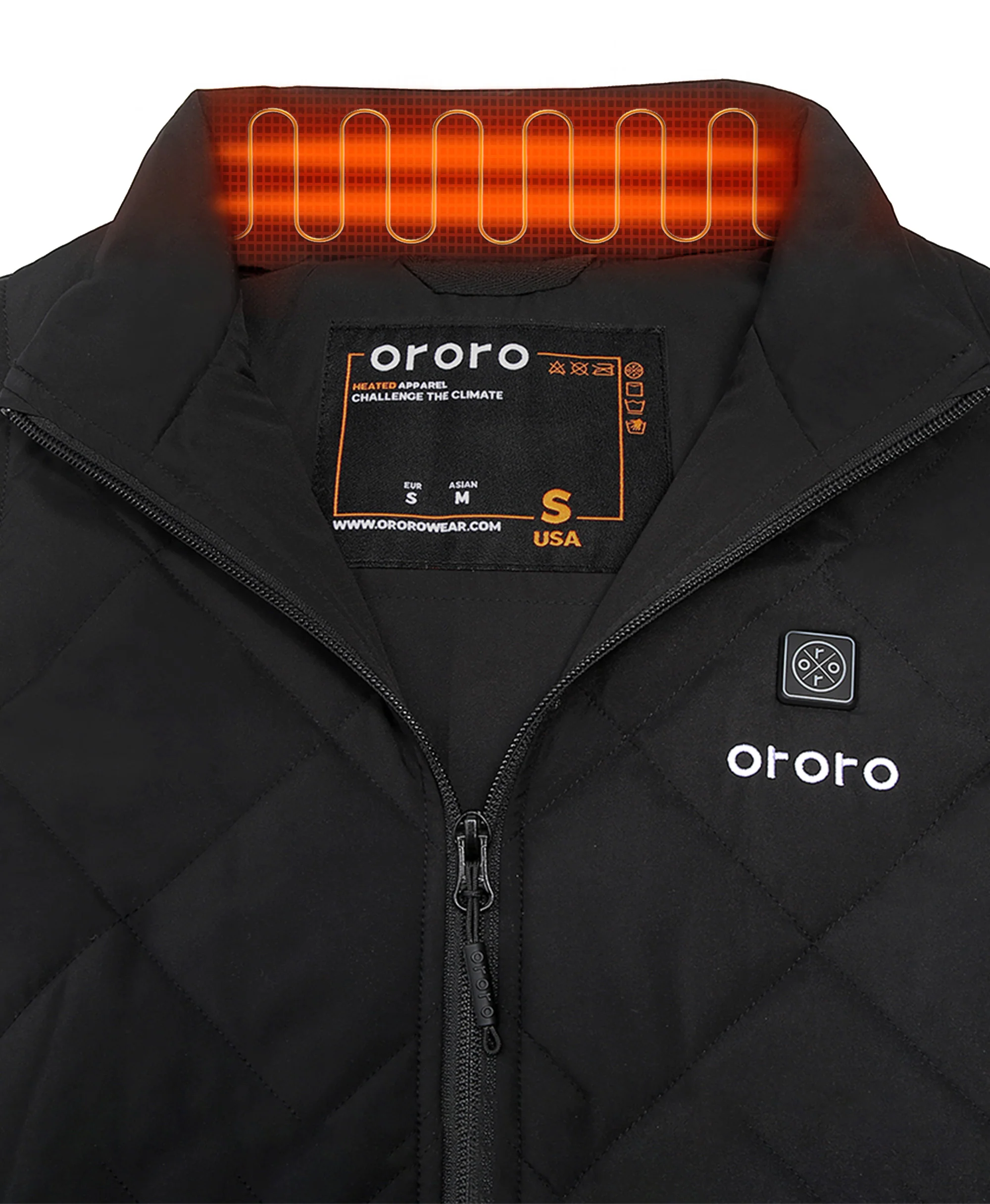 (Open-box) Women's Heated Quilted Vest (Battery Set Not Included) - Image 8