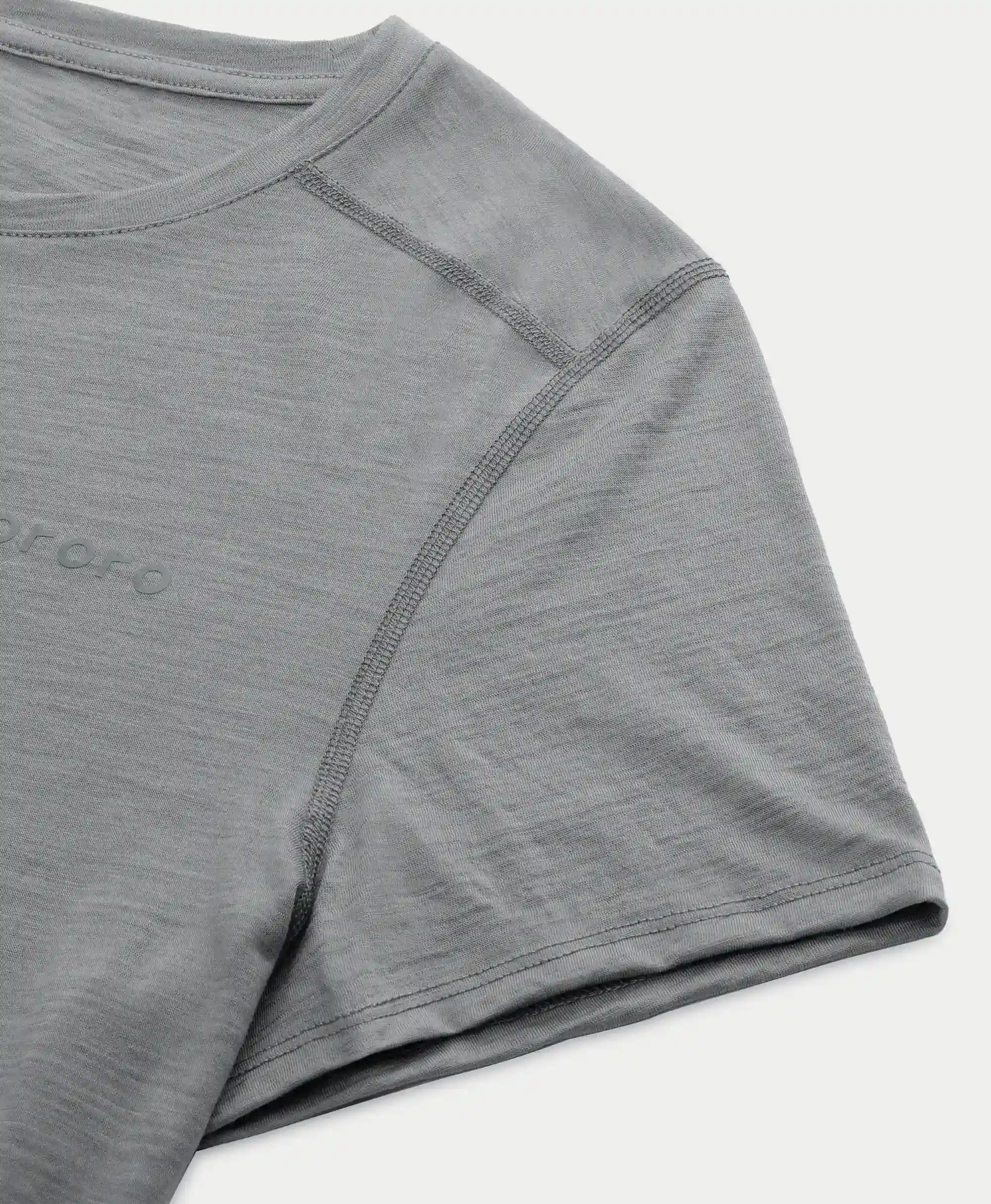Women's Short Sleeve 100% Wool T-Shirt (Final Sale) - Image 9